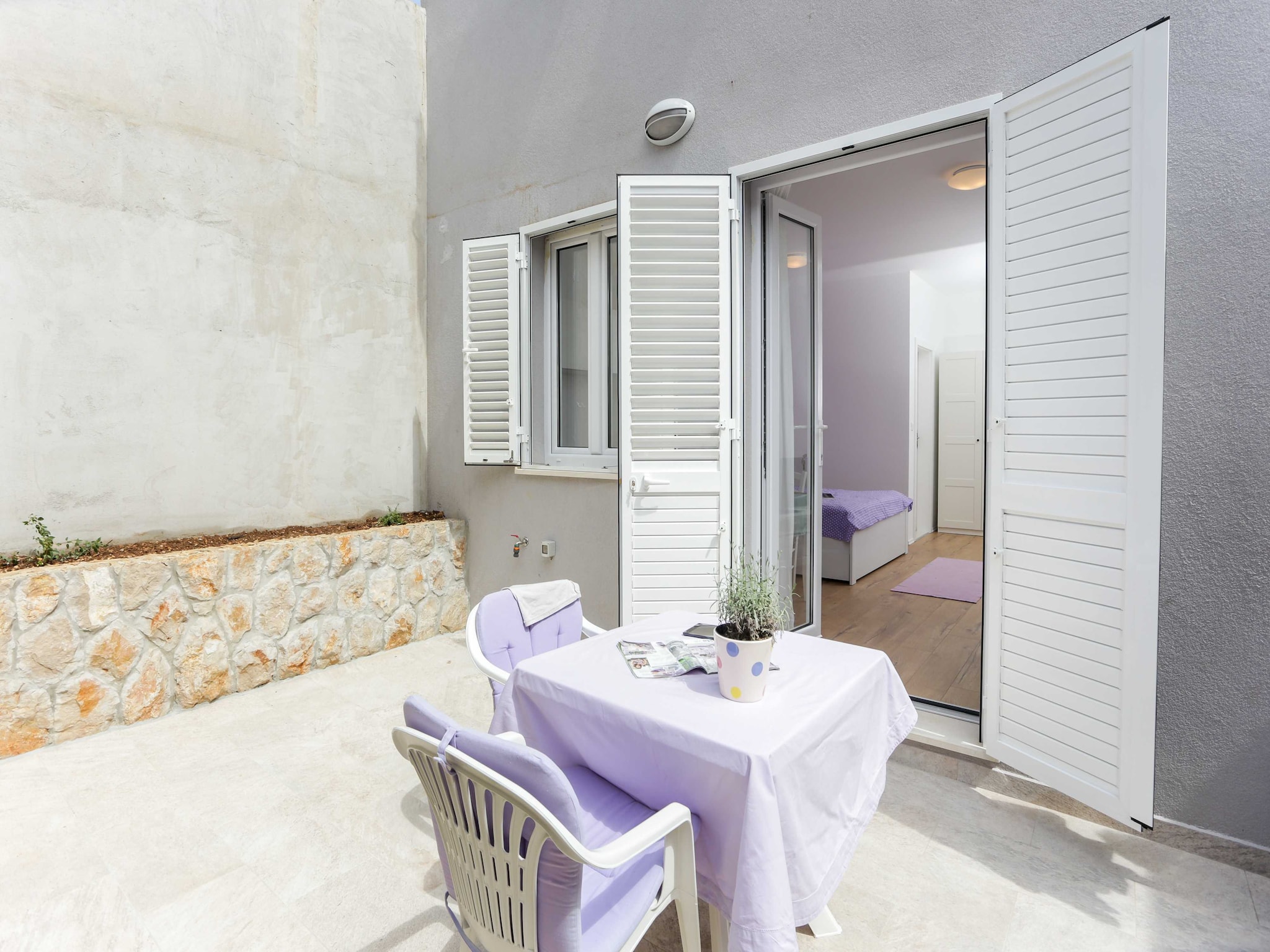 Apartmá Apartments Villa Karmen - Studio with Terrace (Lav