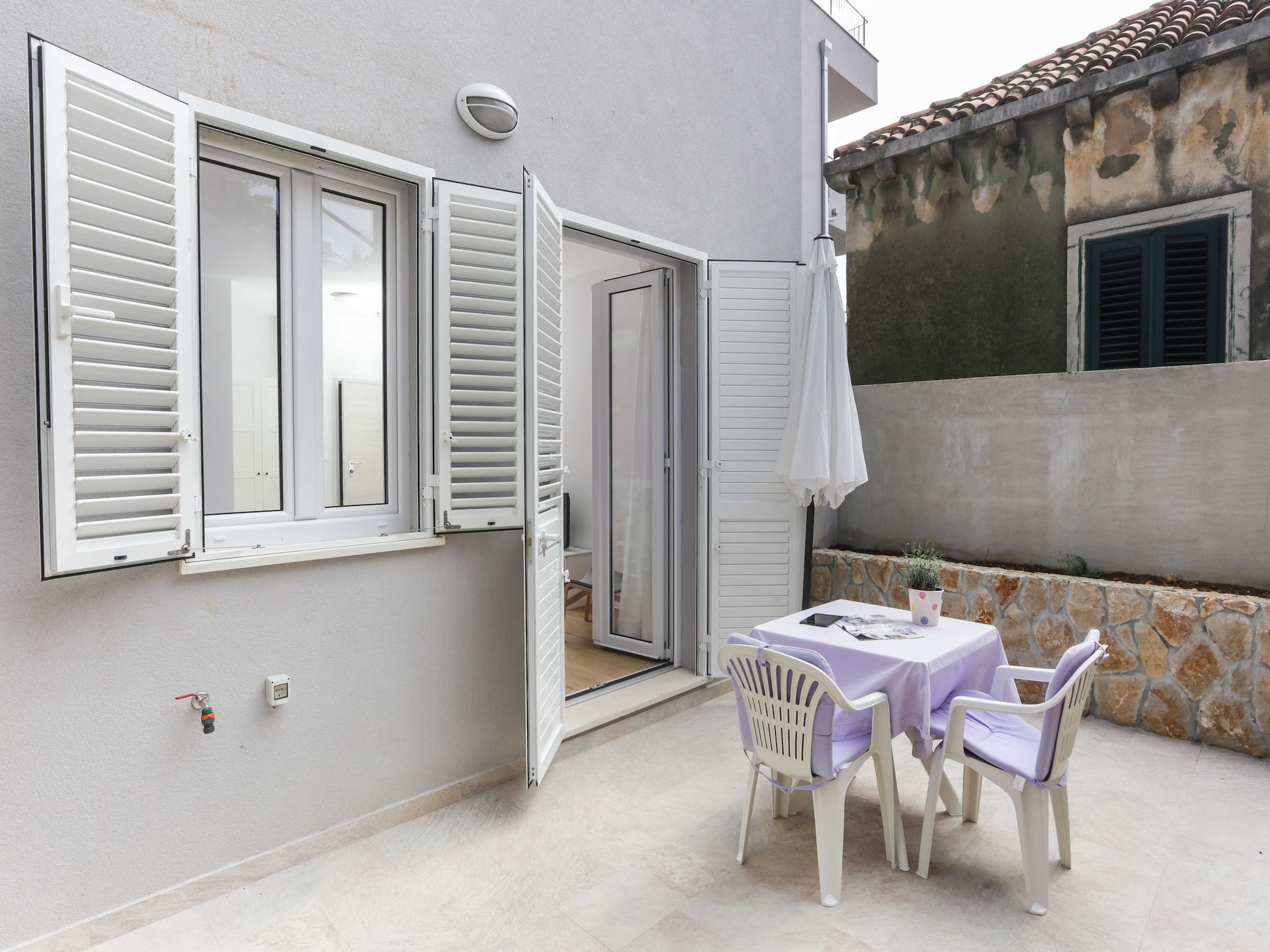 Apartmá Apartments Villa Karmen - Studio with Terrace (Lav