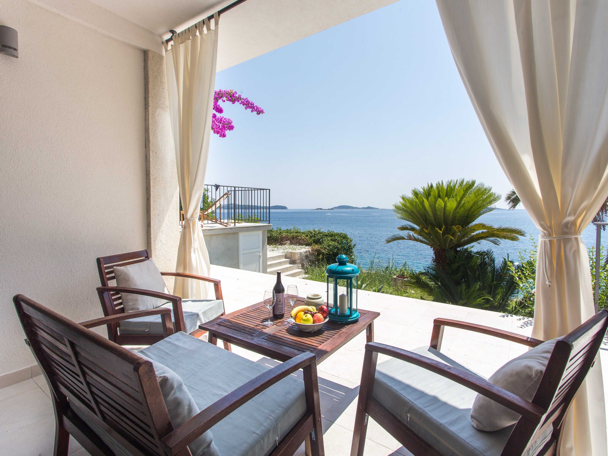 Apartmá Villa Mirjana - One Bedroom Apartment with Terrace