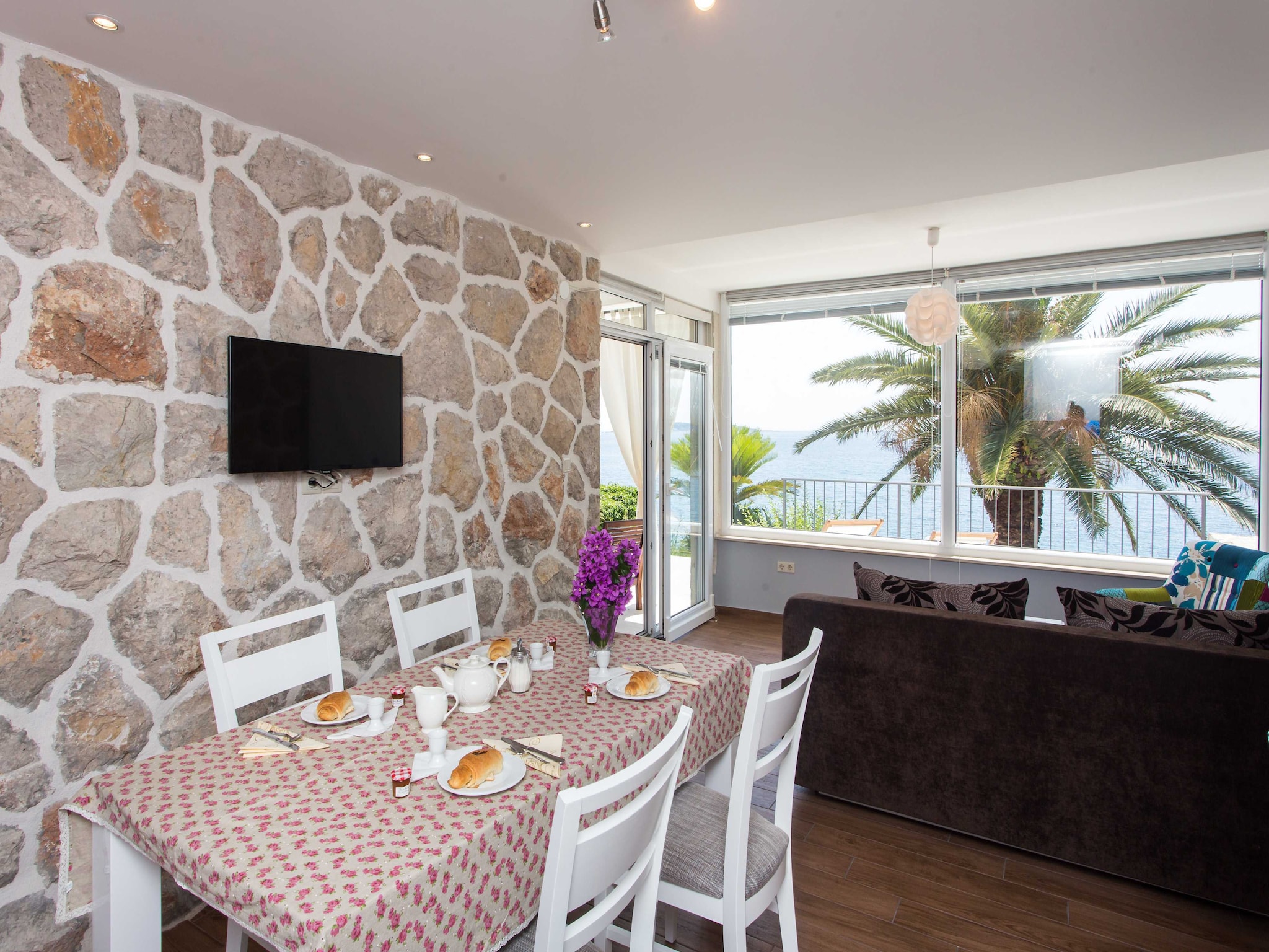 Apartmá Villa Mirjana - One Bedroom Apartment with Terrace