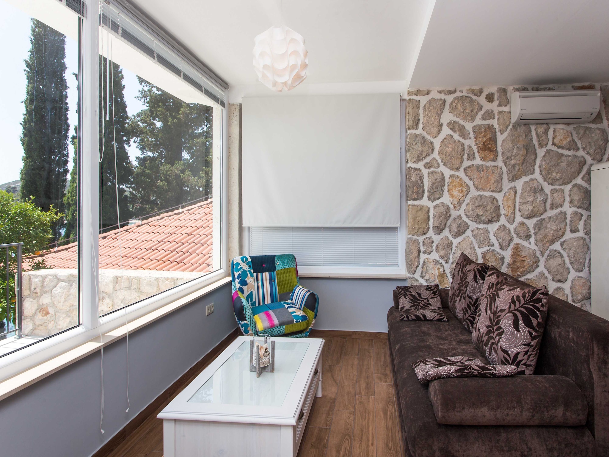 Apartmá Villa Mirjana - One Bedroom Apartment with Terrace