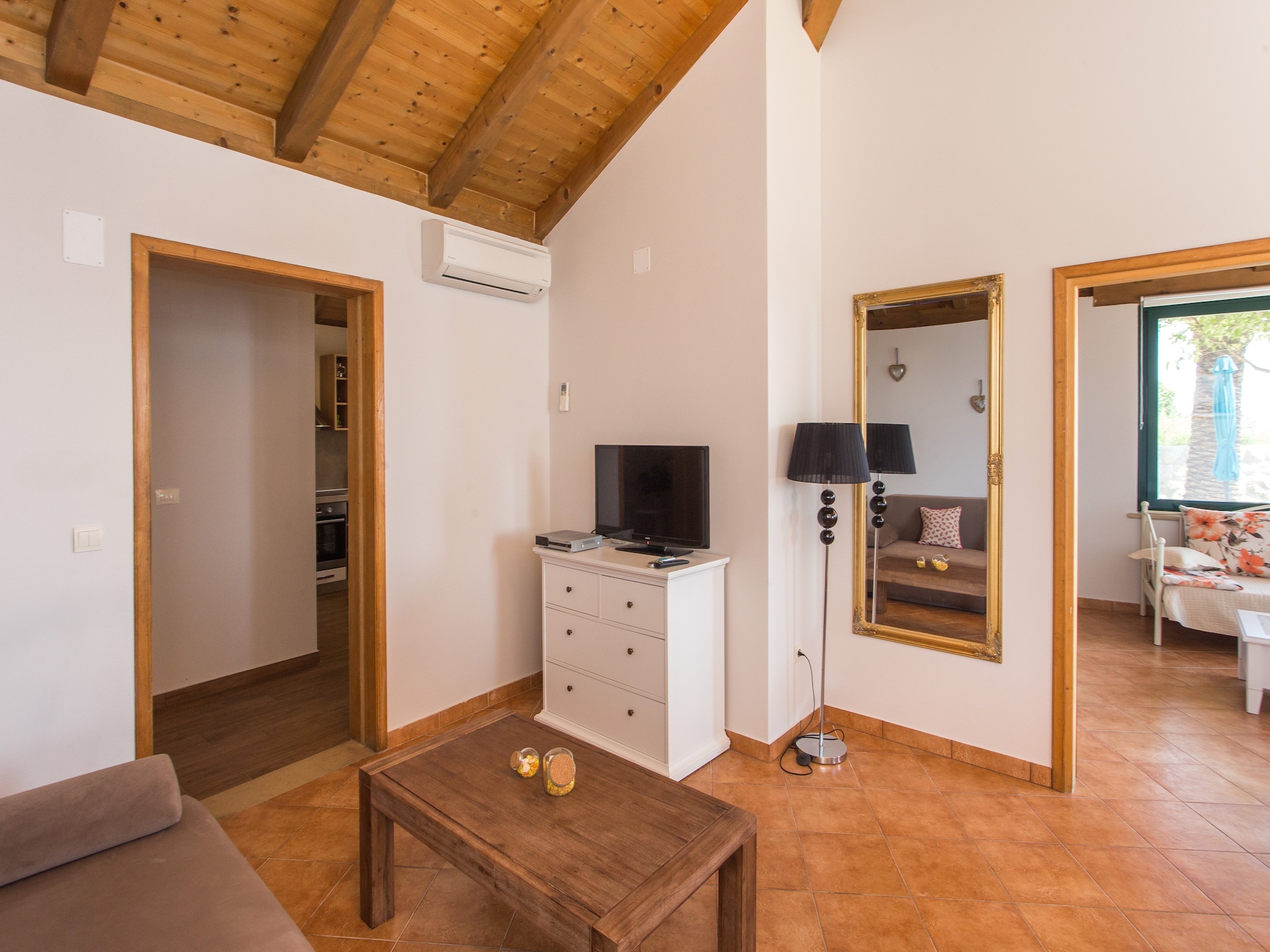 Apartmá Villa Mirjana - One Bedroom Apartment with Terrace