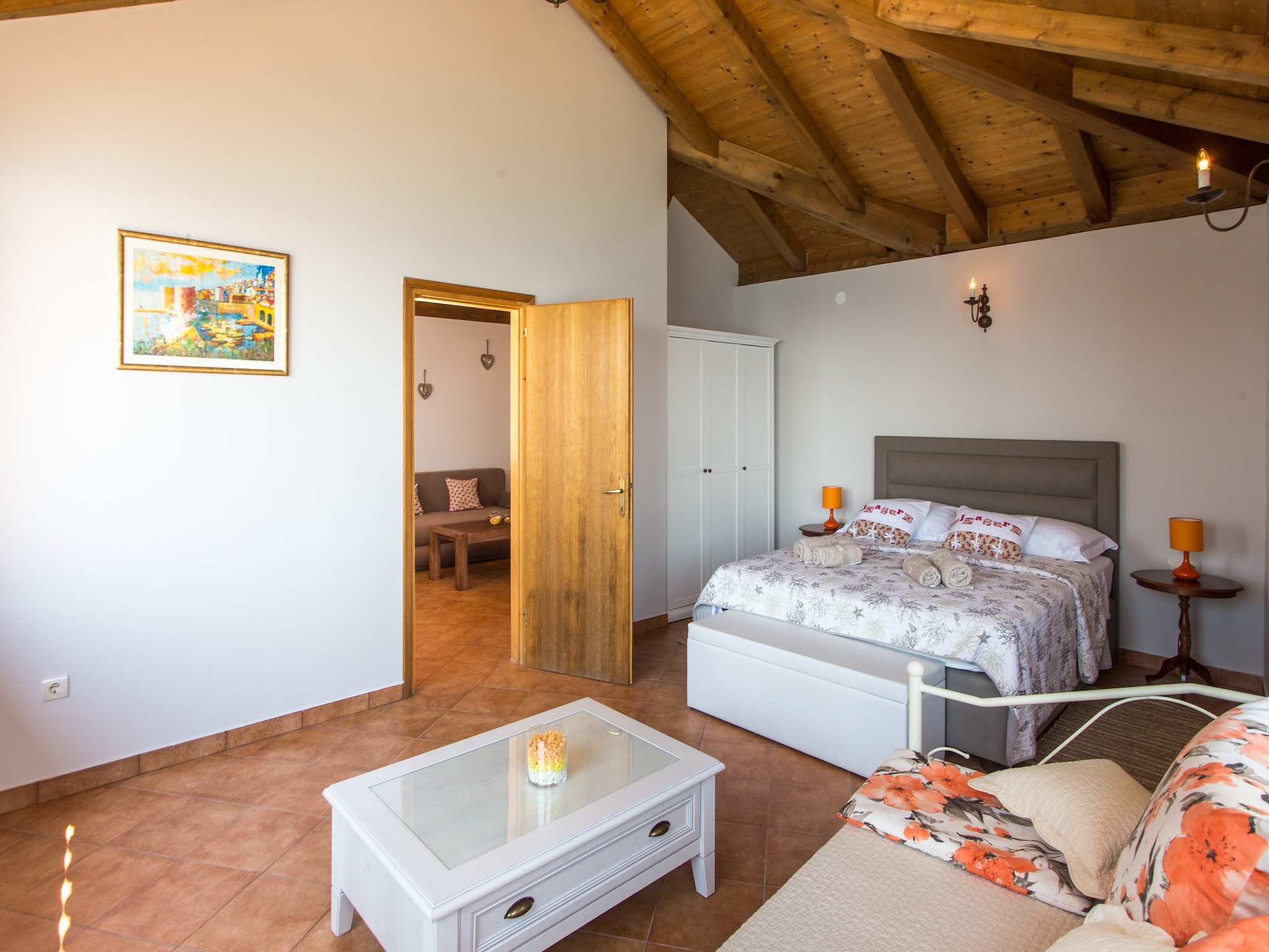Apartmá Villa Mirjana - One Bedroom Apartment with Terrace