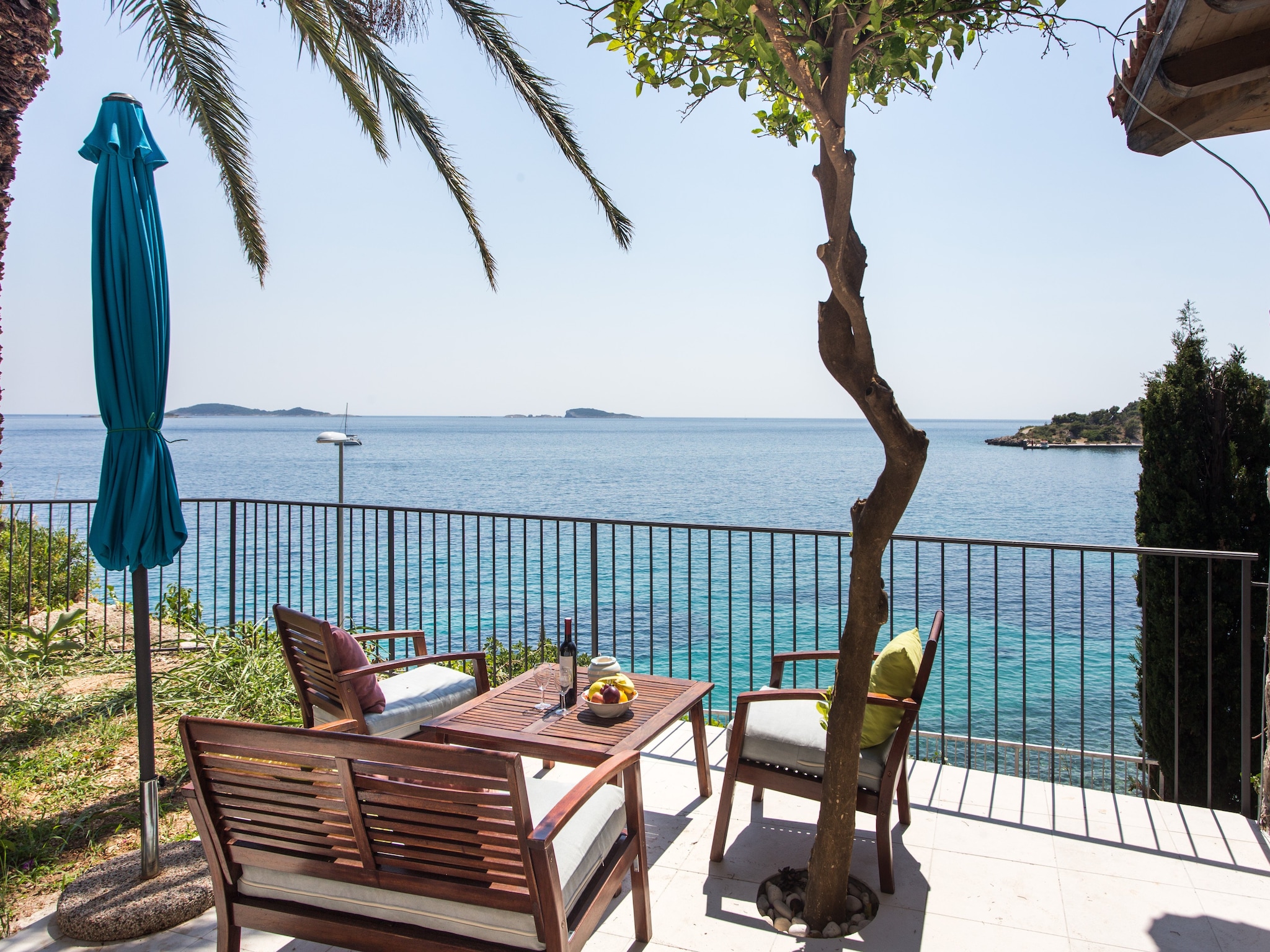 Apartmá Villa Mirjana - One Bedroom Apartment with Terrace