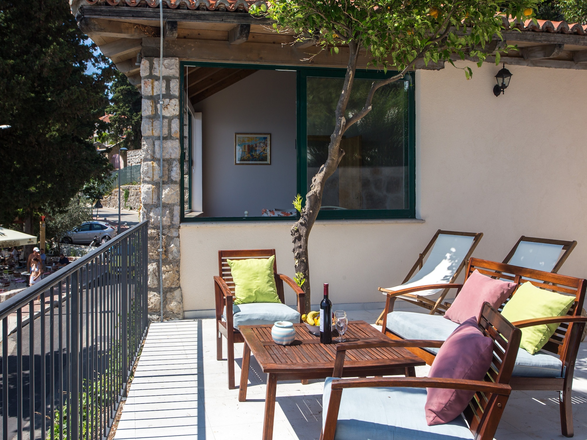 Apartmá Villa Mirjana - One Bedroom Apartment with Terrace
