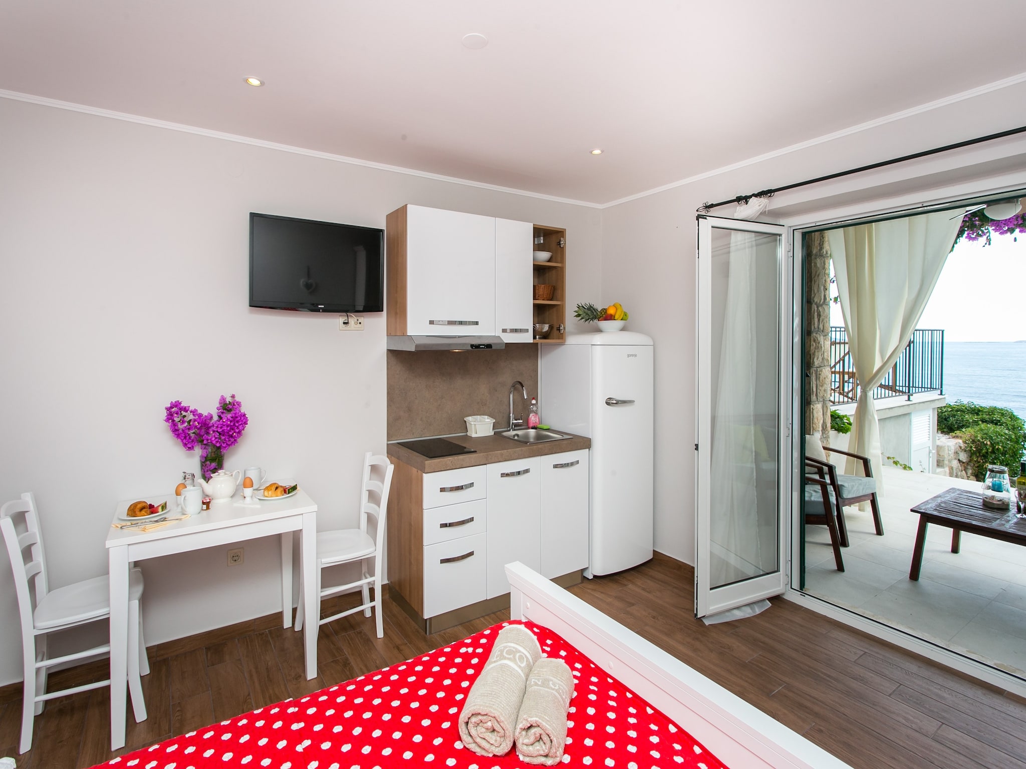 Apartmá Villa Mirjana - Studio Apartment with Terrace and