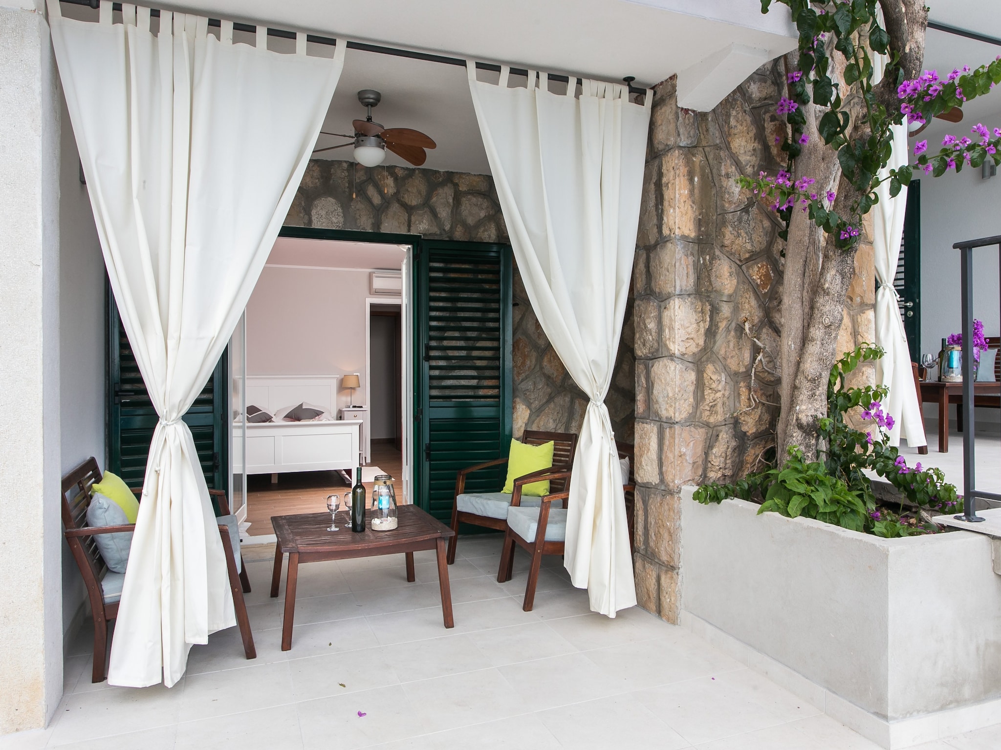 Apartmá Villa Mirjana - Studio Apartment with Terrace and