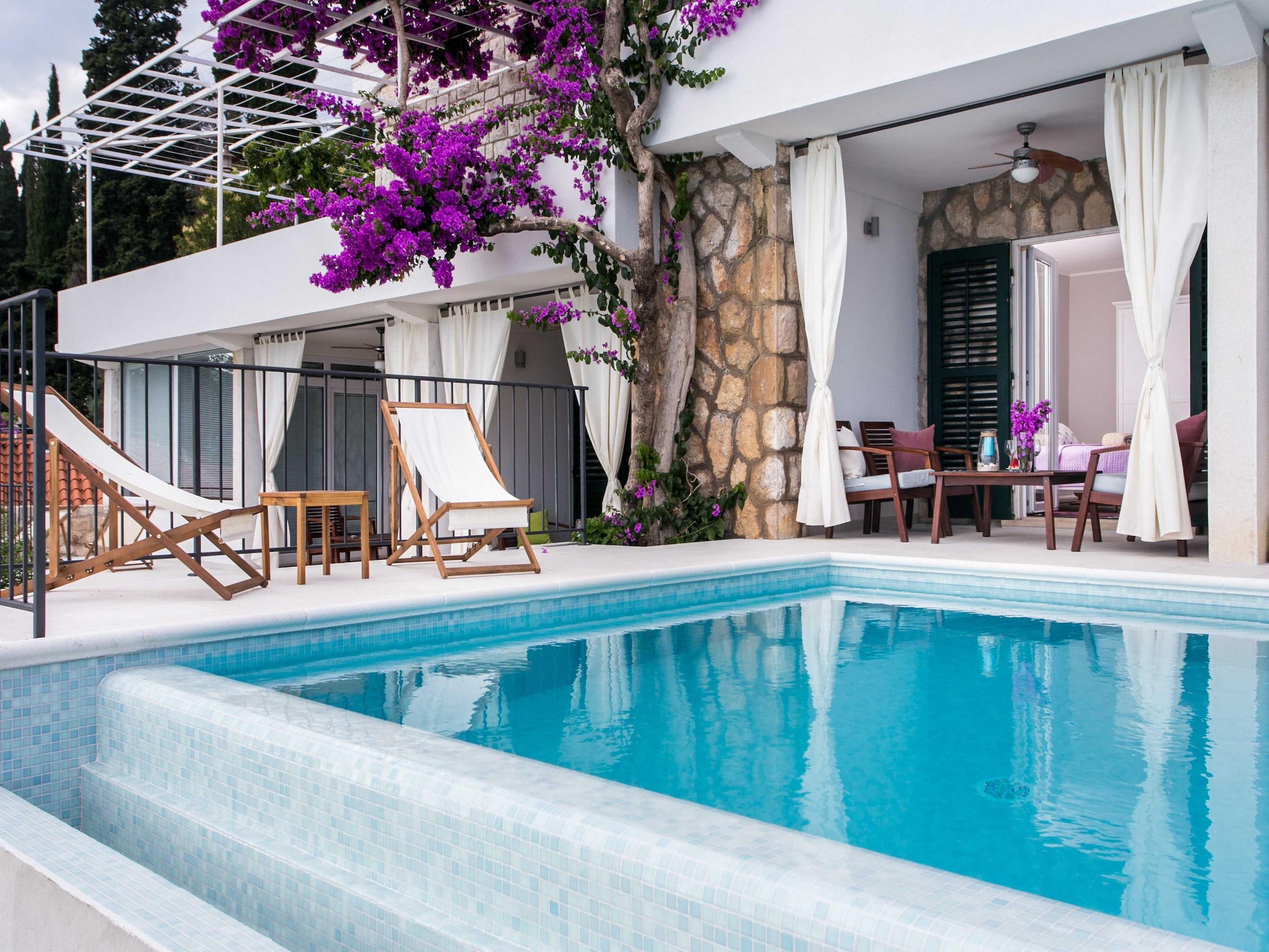 Apartmá Villa Mirjana - Standard Studio Apartment with Ter