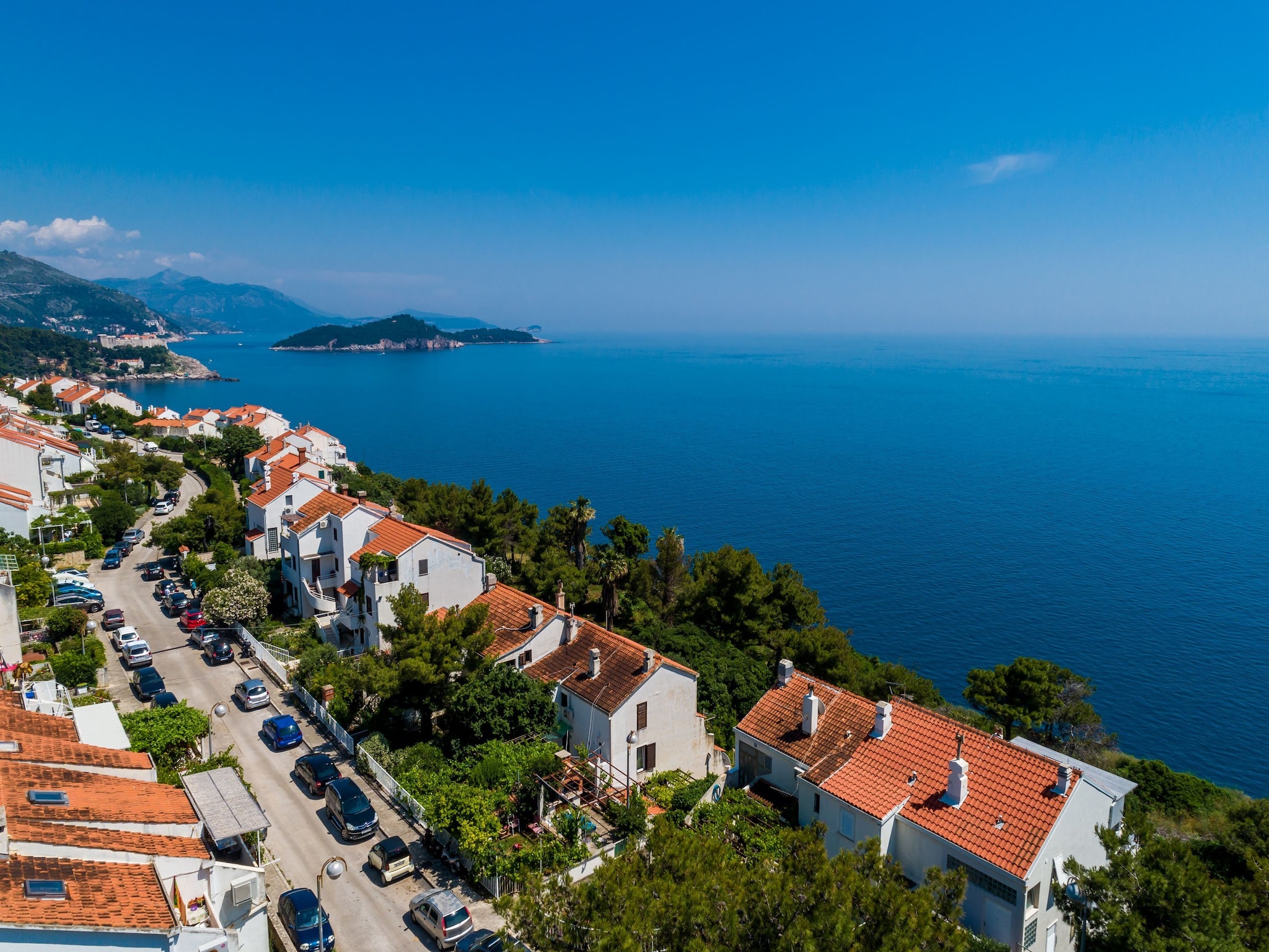 Apartmá Apartment Edita - Studio with terrace and with Sea