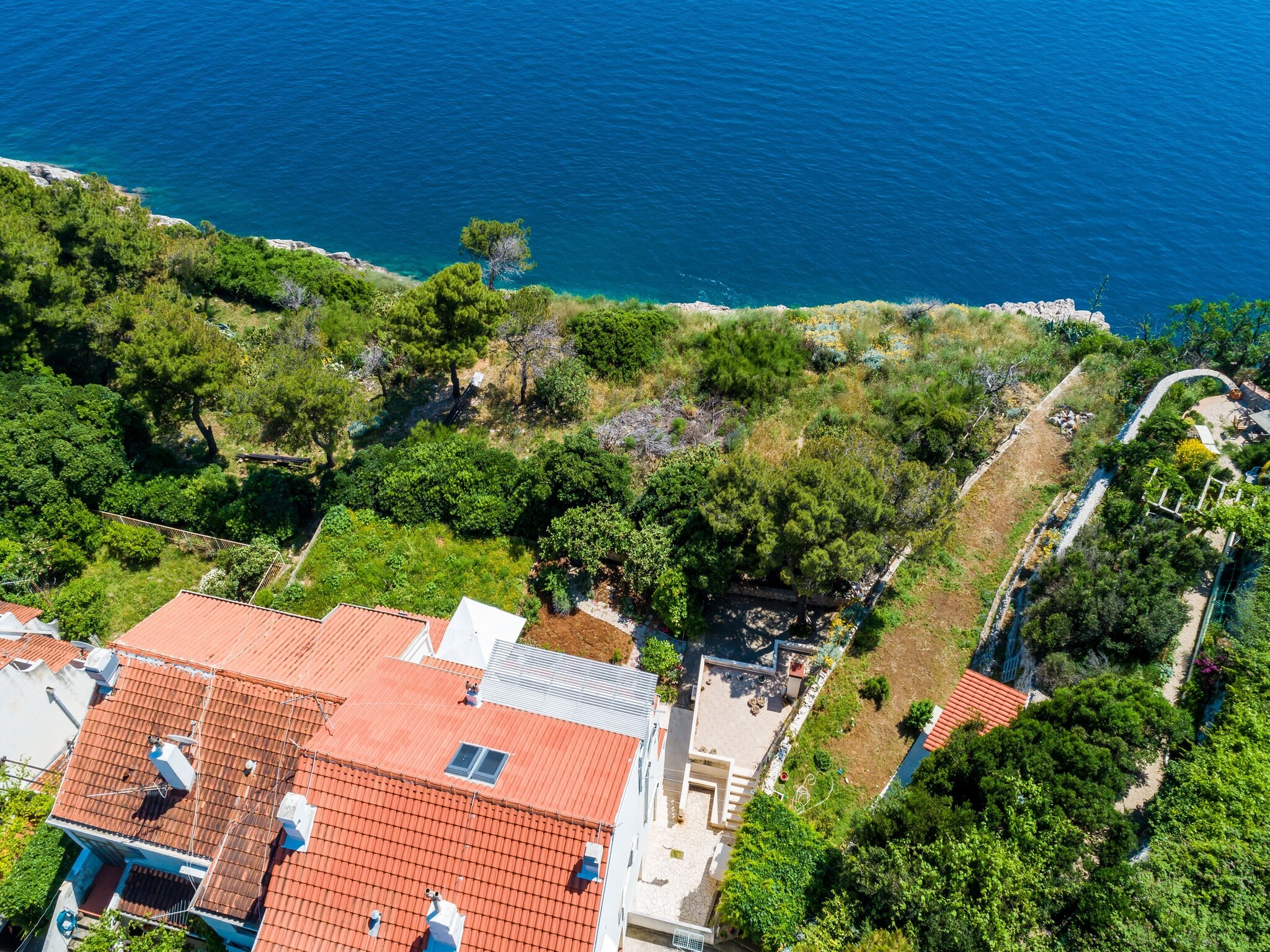 Apartmá Apartment Edita - Studio with terrace and with Sea