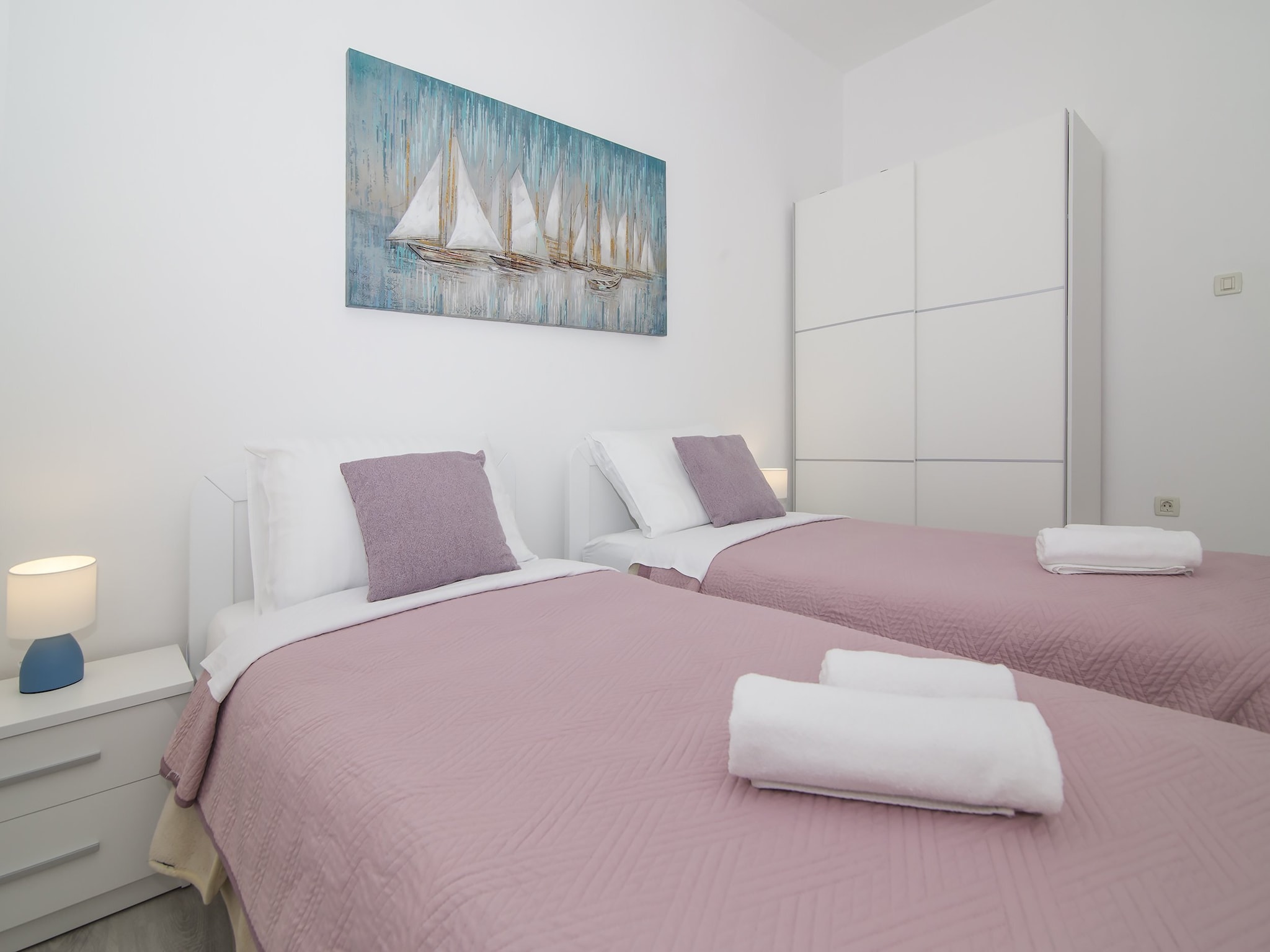 Apartmá Apartments Isabora - Two-Bedroom Apartment with Te