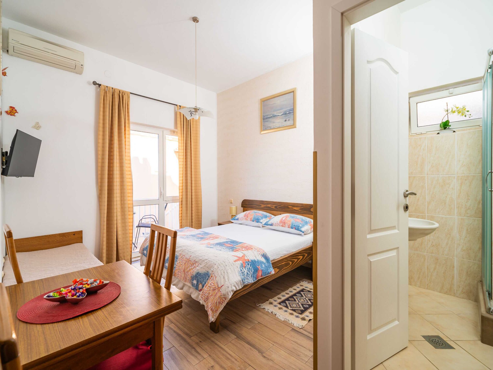 Leilighet Apartments Senjo - Studio Apartment with Balcony w