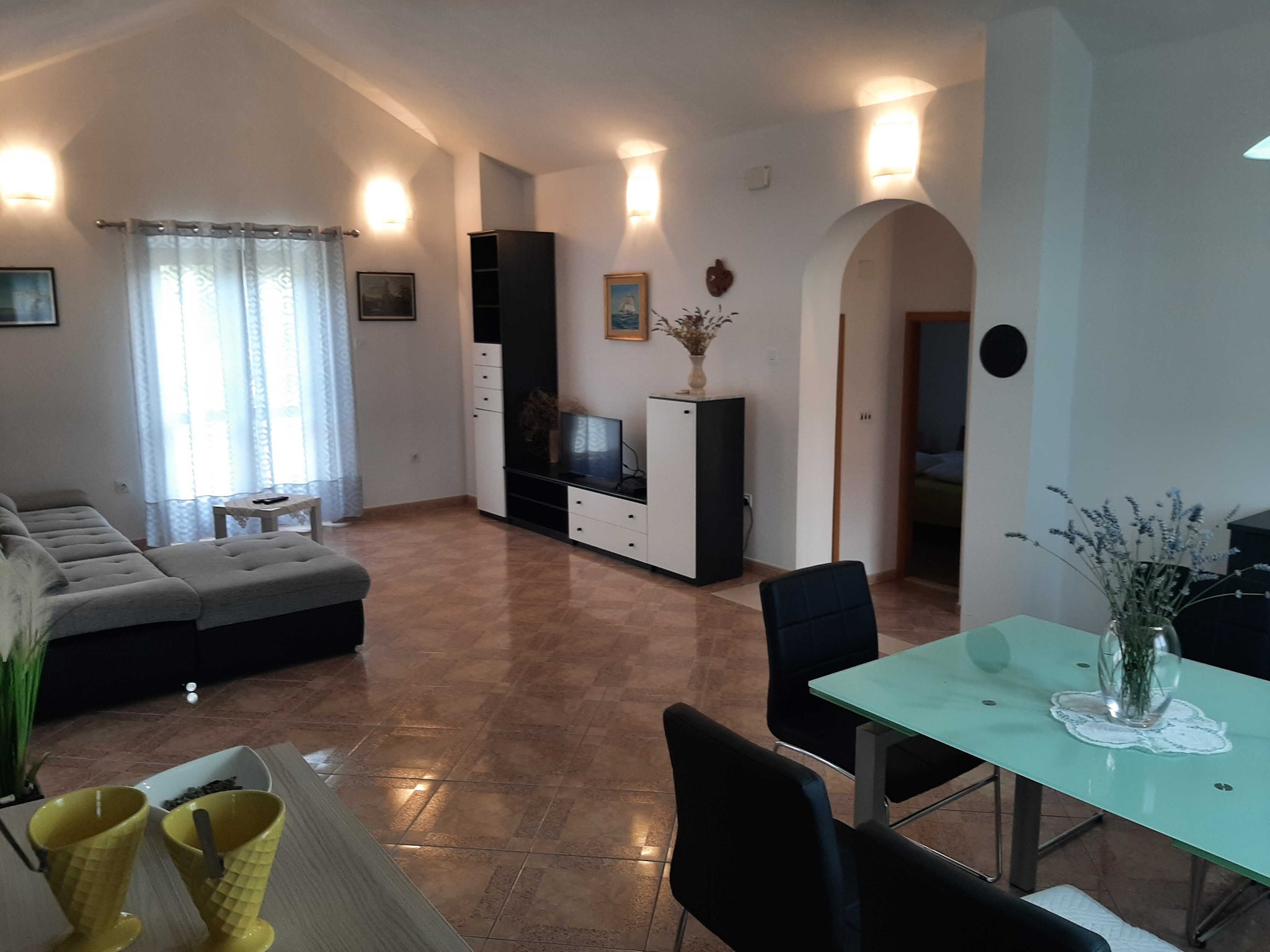 Apartmá Apartment Bruna - Two Bedroom Apartment with Terra