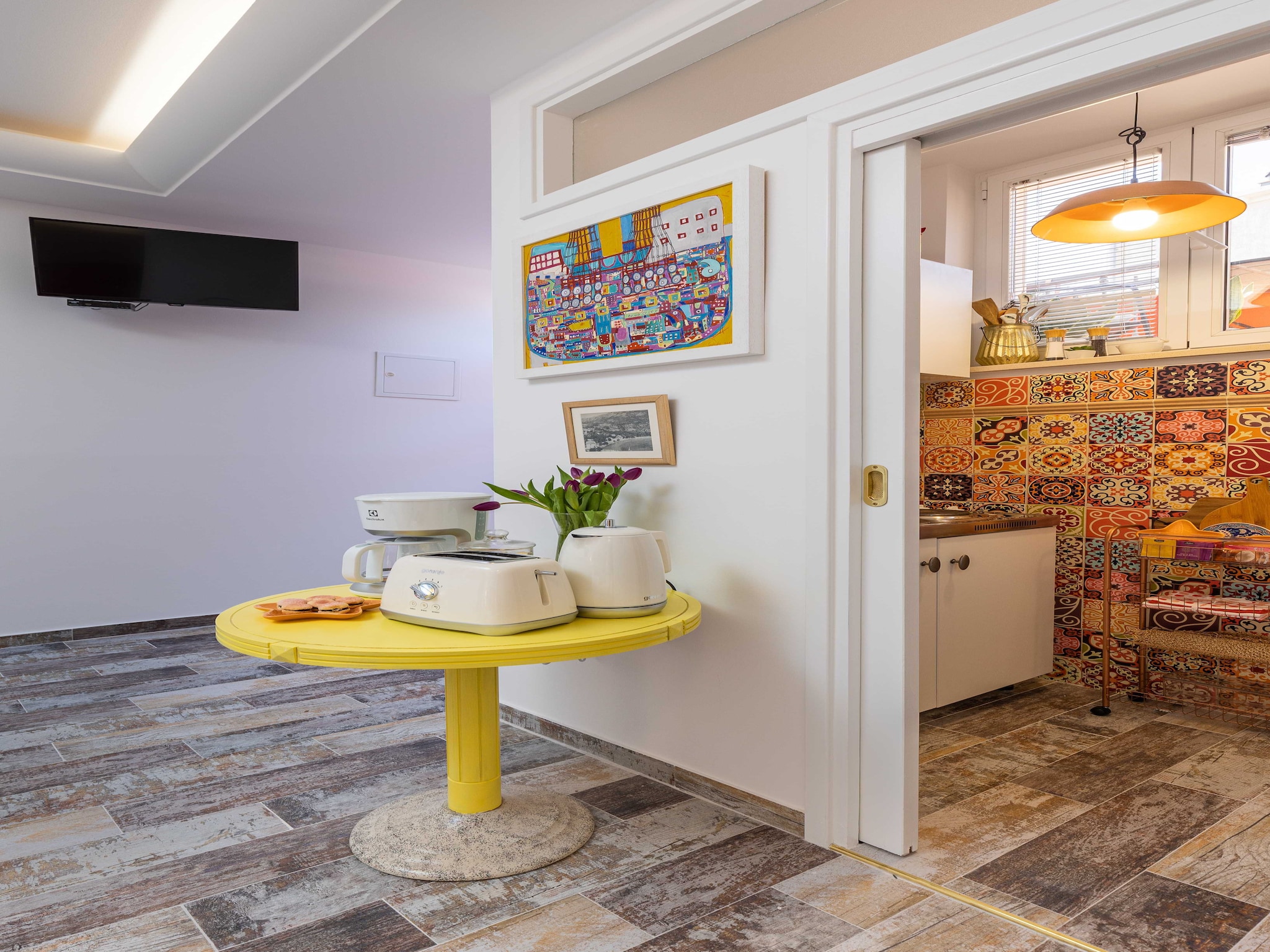 Apartmá Apartments Subrenum - Superior Studio Apartment wi