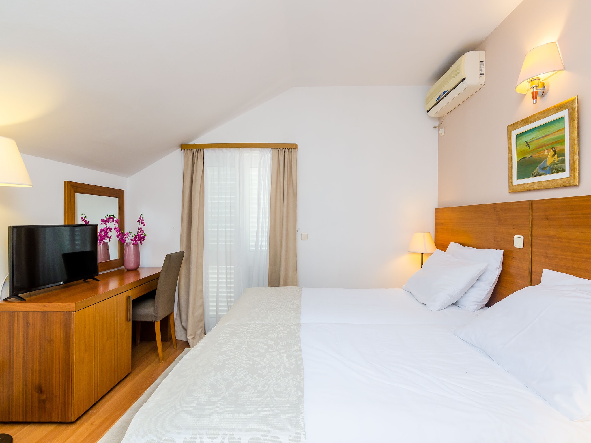 Apartmá Pansion Srebreno - Double or Twin Room wth Balcony
