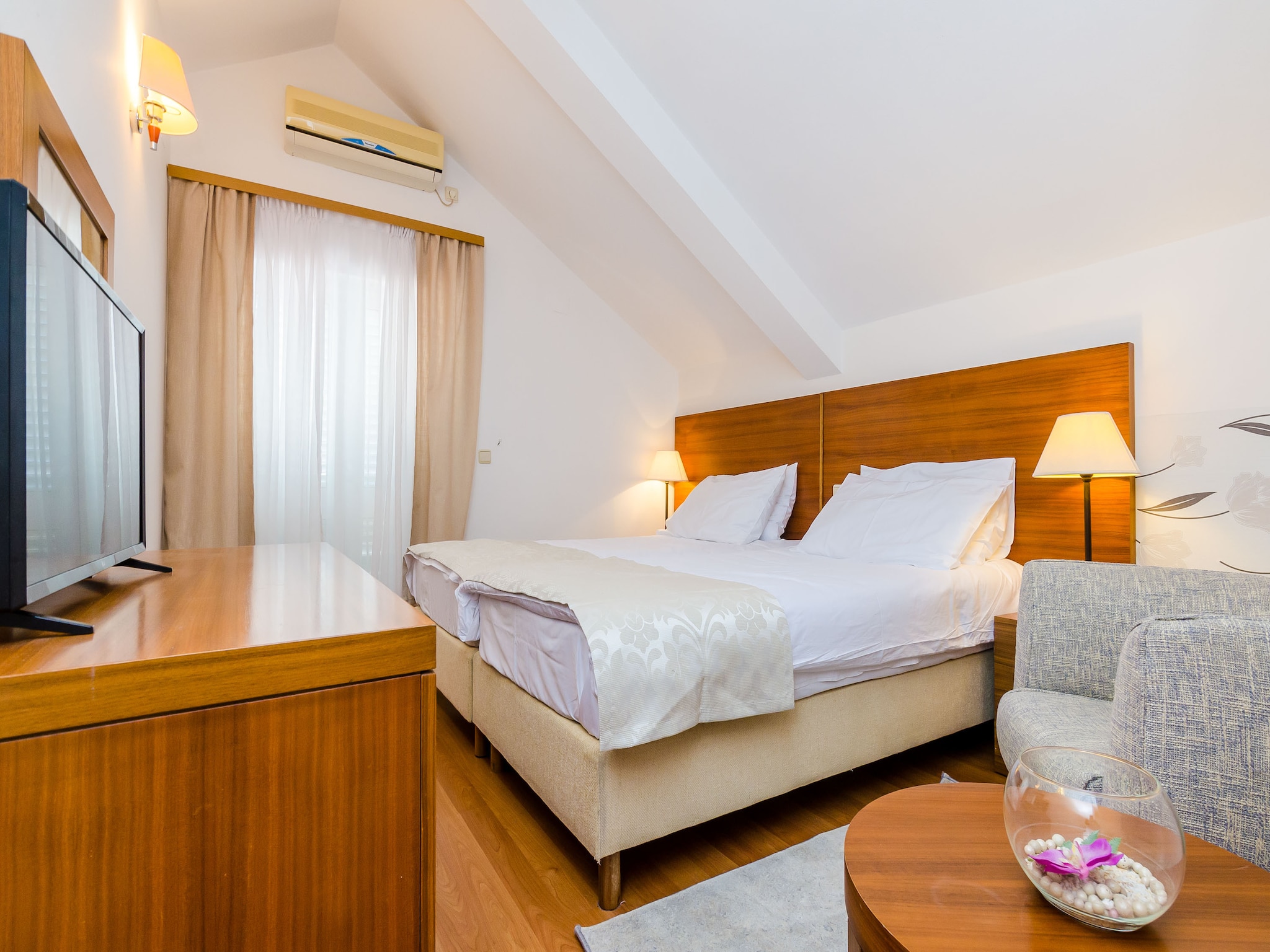 Apartmá Pansion Srebreno - Double or Twin Room wth Balcony
