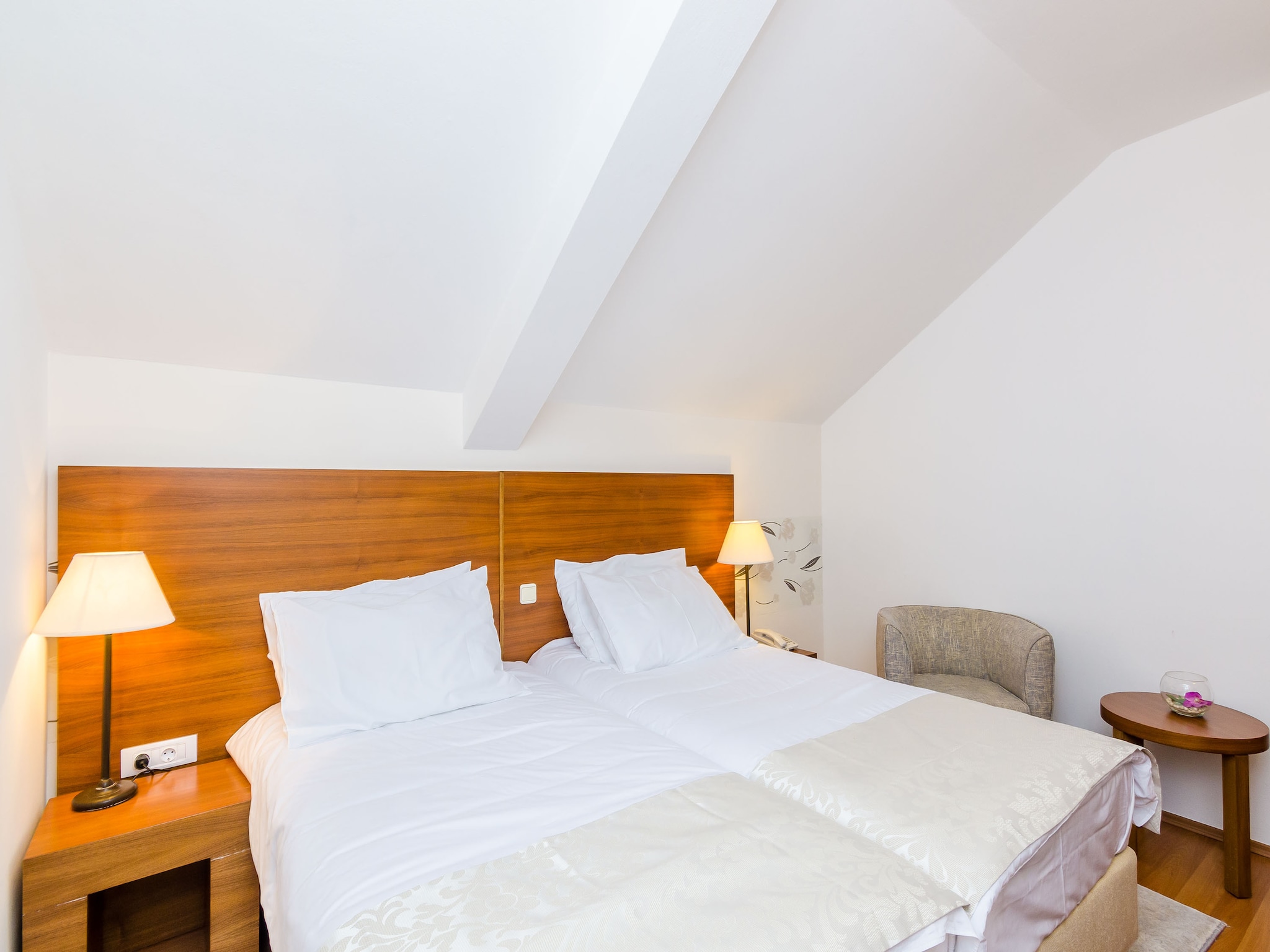 Apartmá Pansion Srebreno - Double or Twin Room wth Balcony