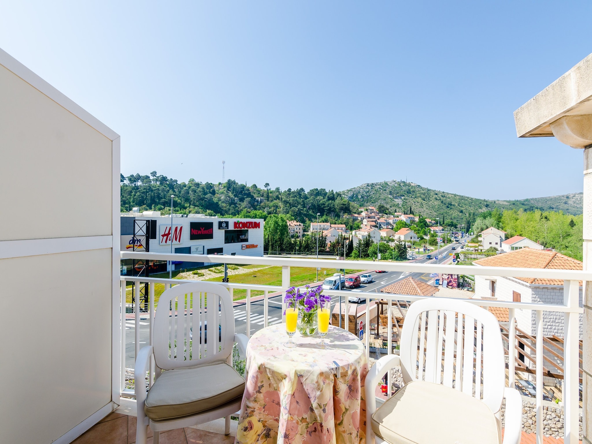 Apartmá Pansion Srebreno - Double or Twin Room wth Balcony