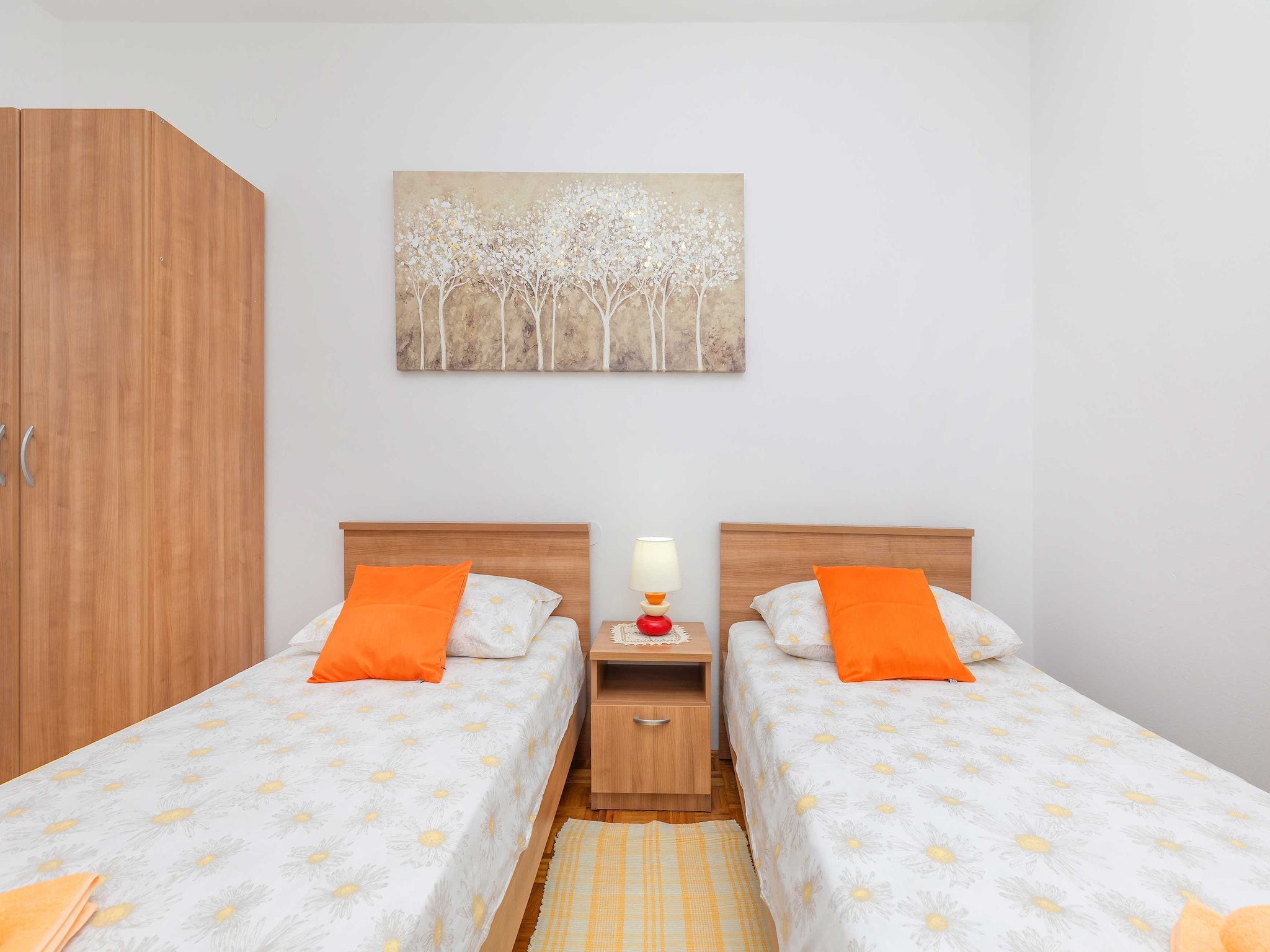 Apartmá Rooms Ivo - Twin Room with Shared Bathroom