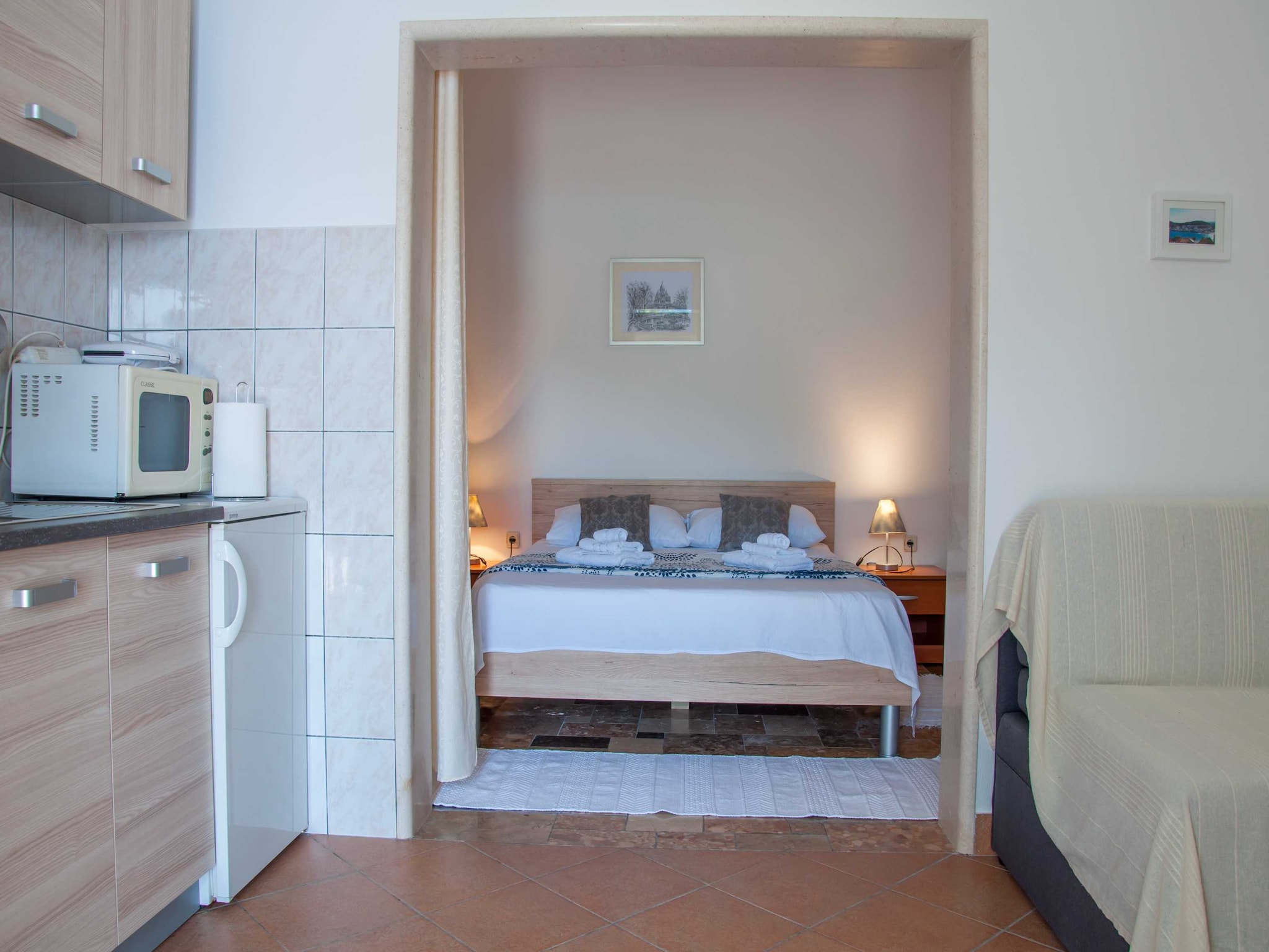 Apartmá Apartments Darija - Studio Apartment with Sea View