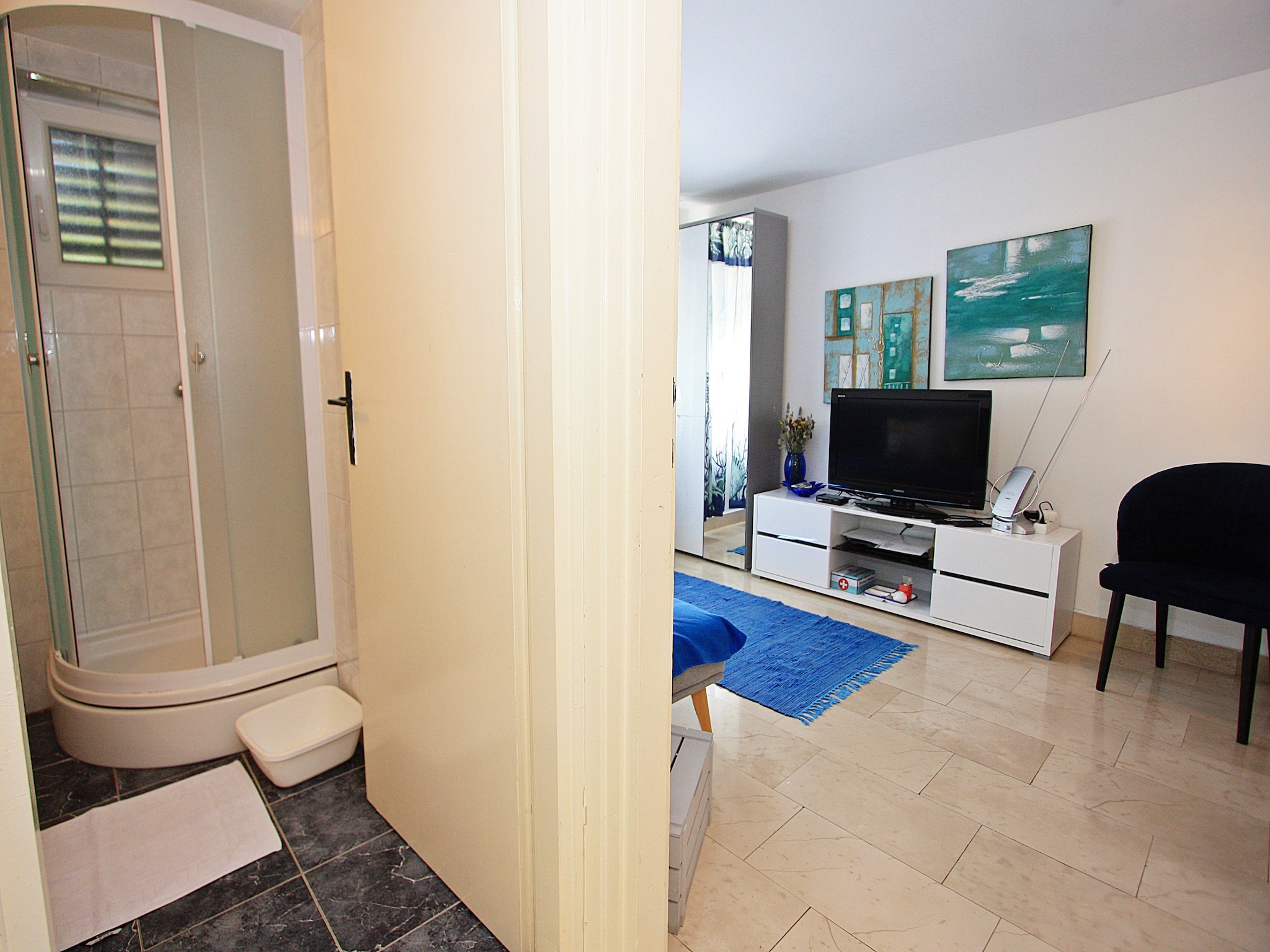 Apartmá Apartment Zorica - One Bedroom Apartment with Terr