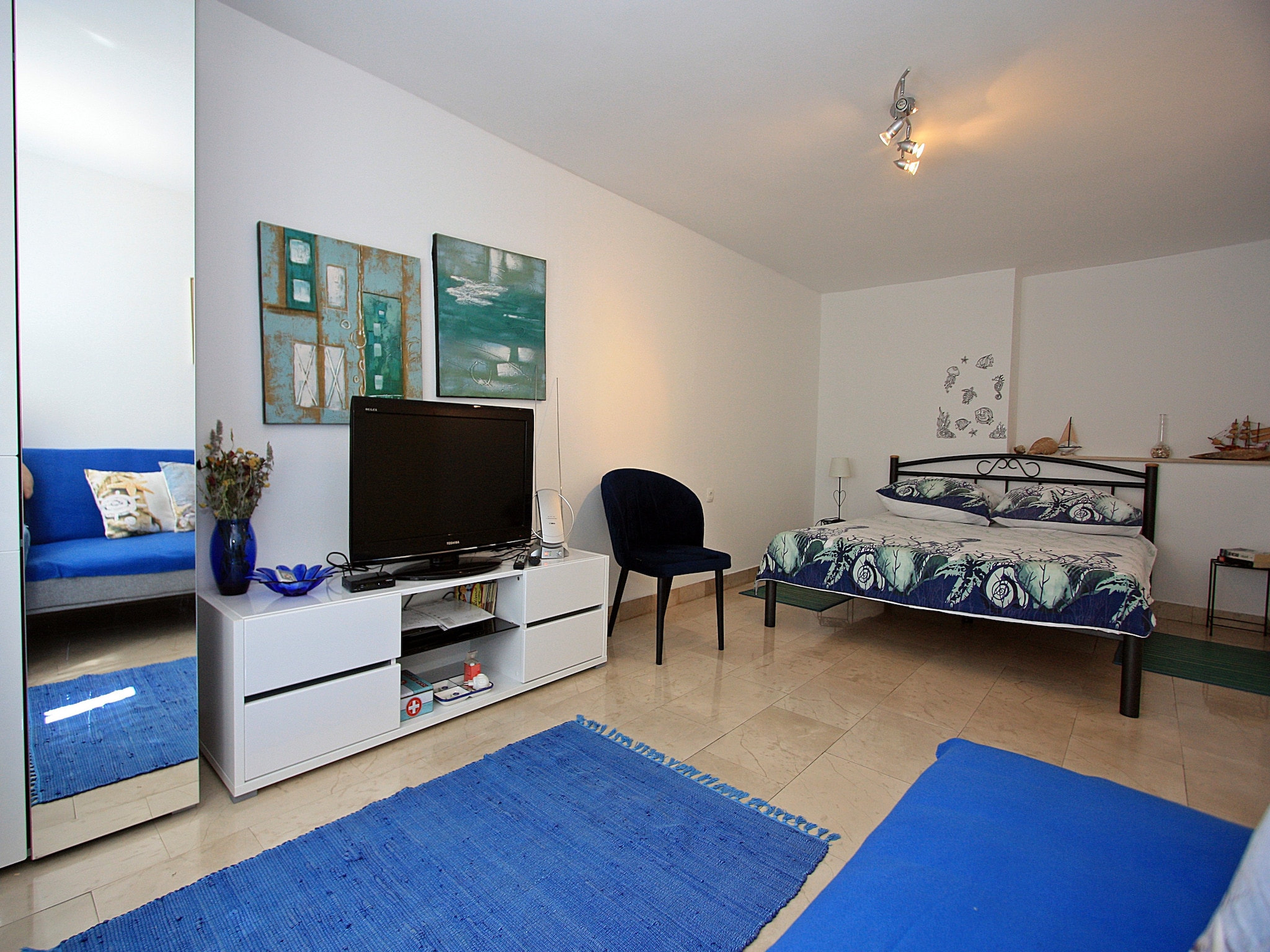 Apartmá Apartment Zorica - One Bedroom Apartment with Terr