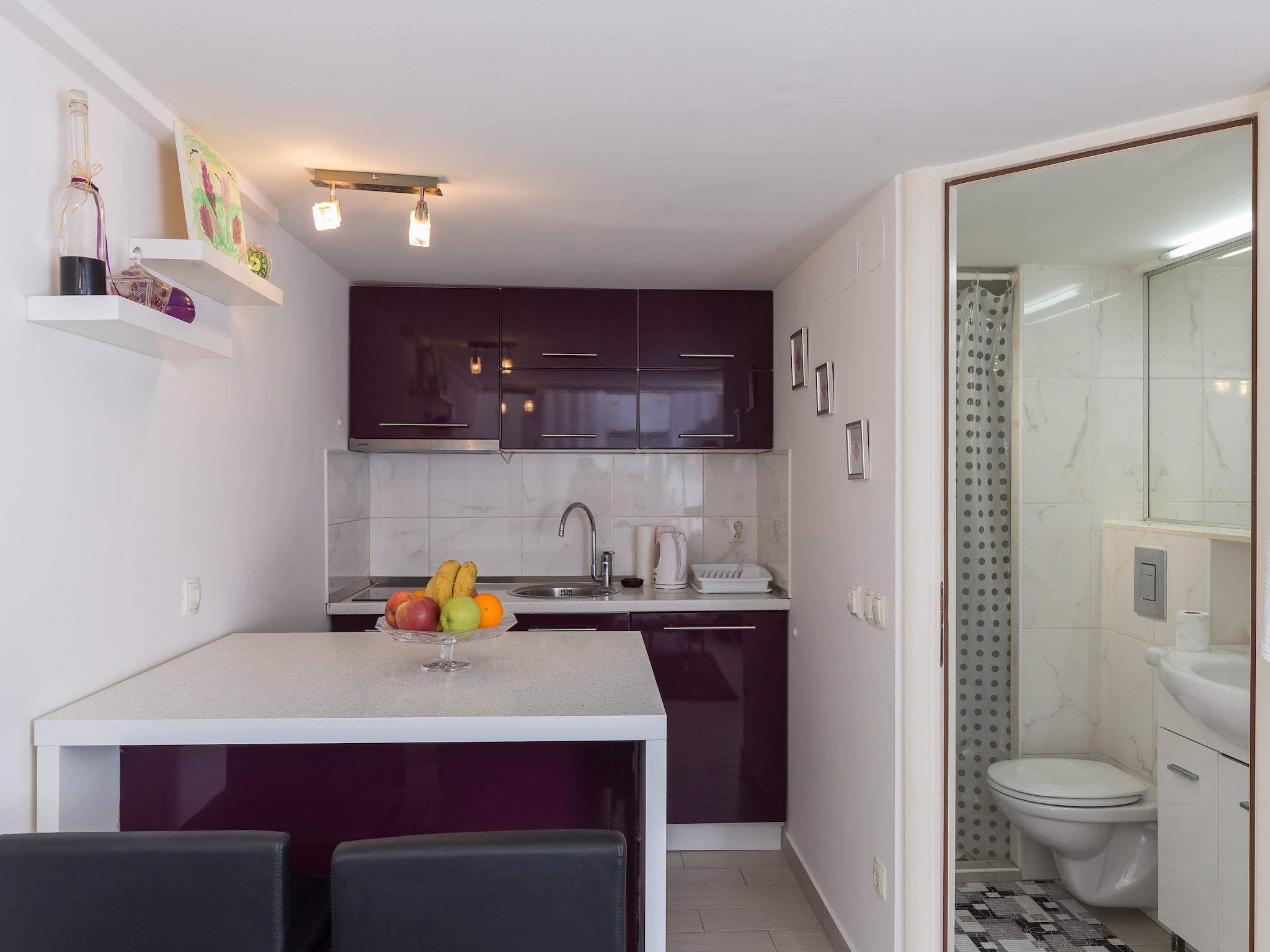 Apartmá Studio Adriatic View - Studio Apartment with Sea V