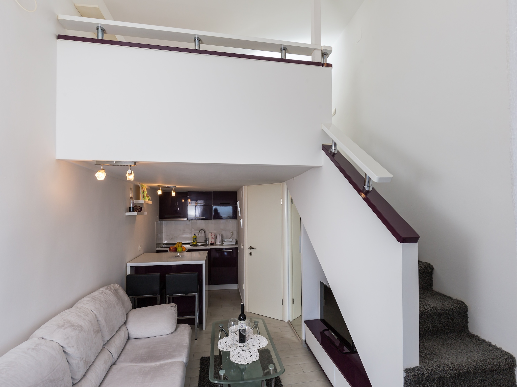Apartmá Studio Adriatic View - Studio Apartment with Sea V