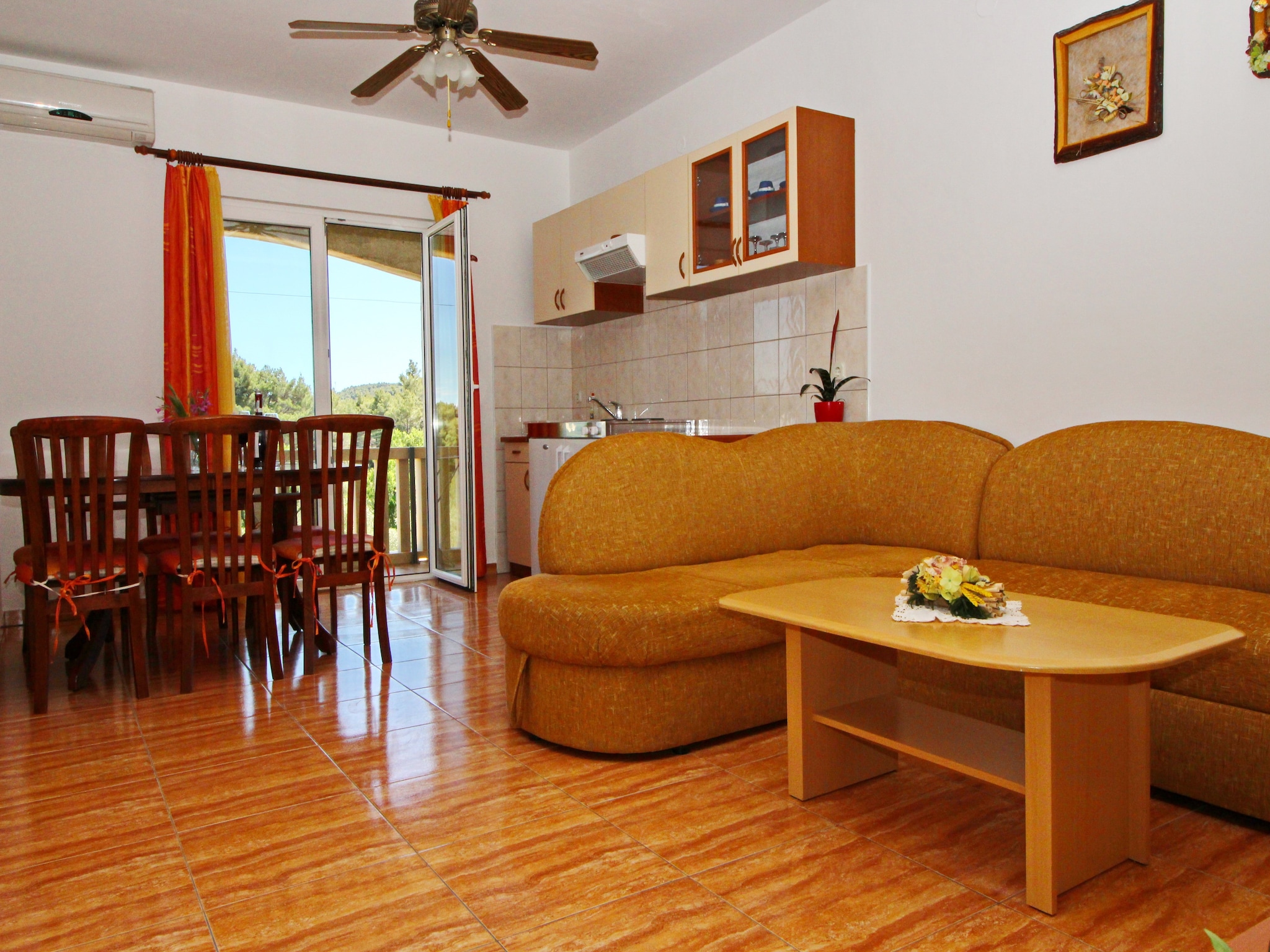 Apartmá Apartments Veselka, Lumbarda - One Bedroom Apartme