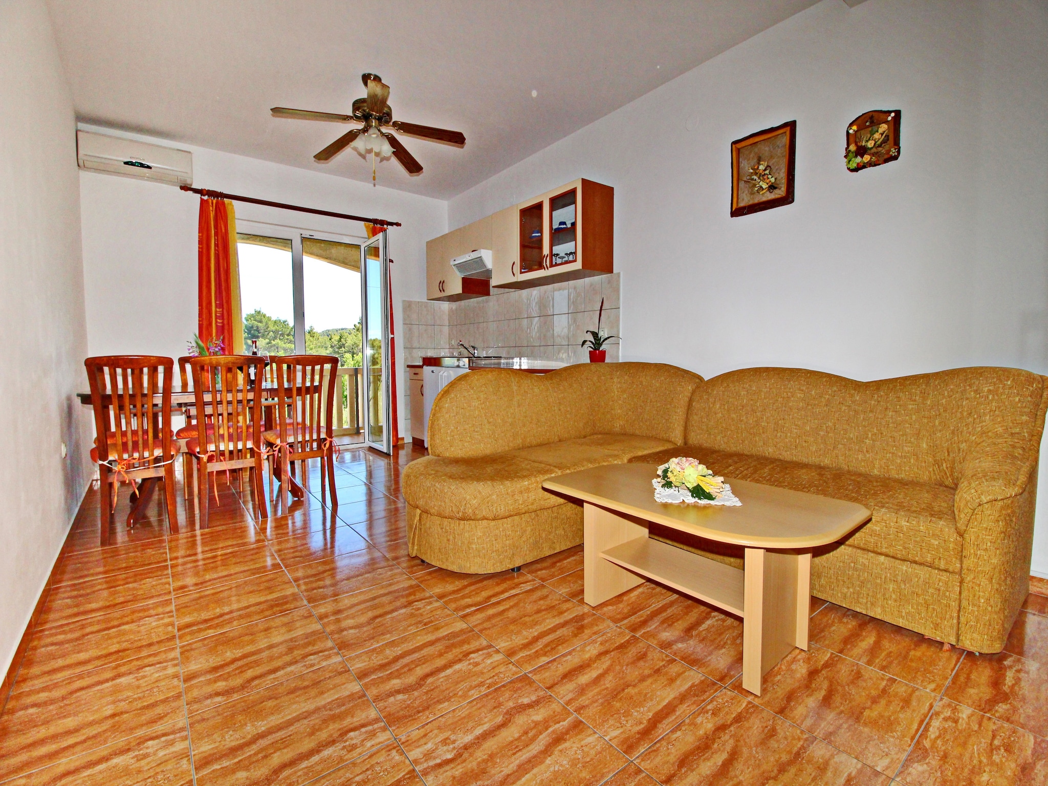 Apartmá Apartments Veselka, Lumbarda - One Bedroom Apartme