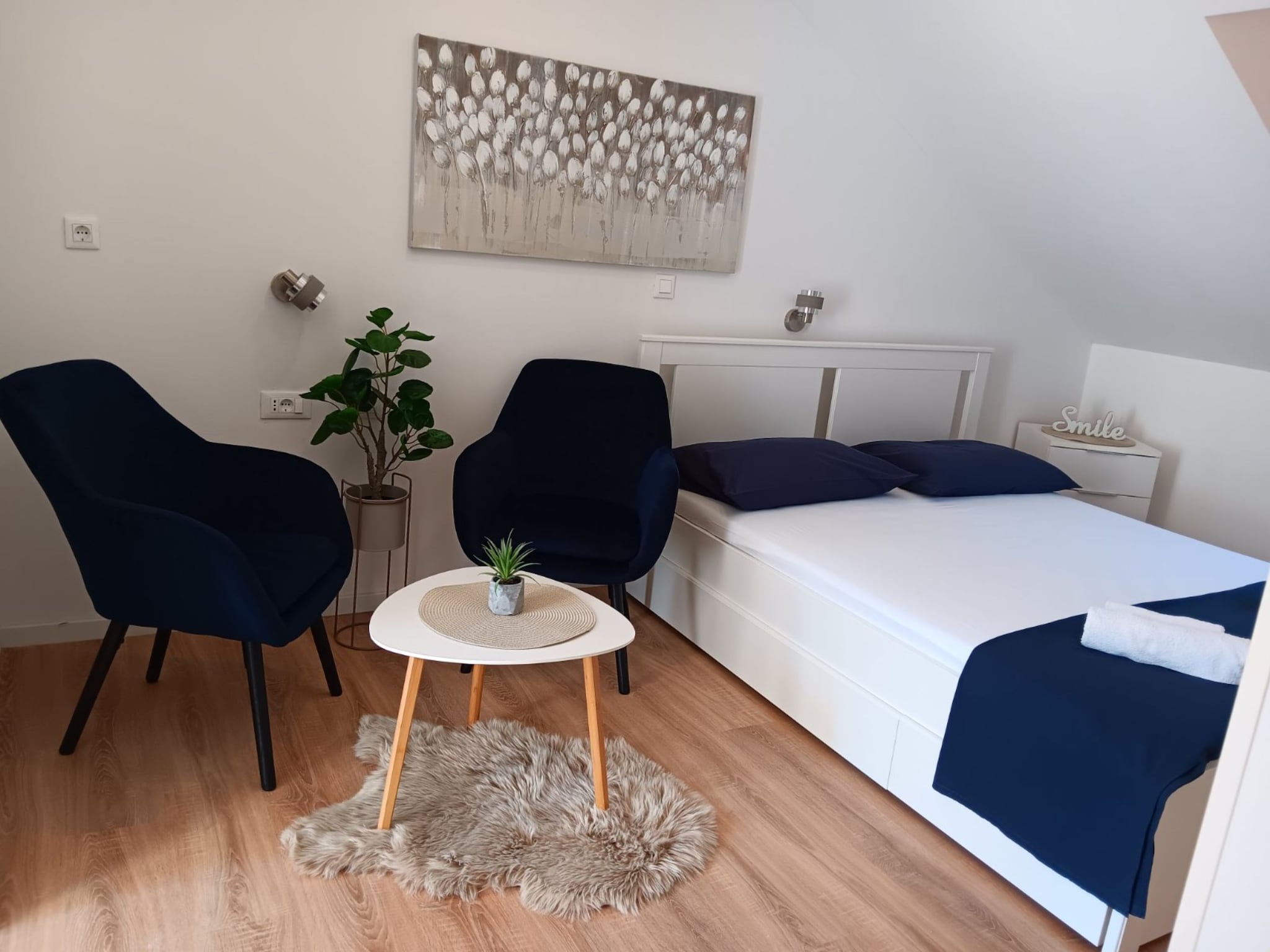 Apartmá Apartment & Rooms Papa - Studio Apartment with Bal