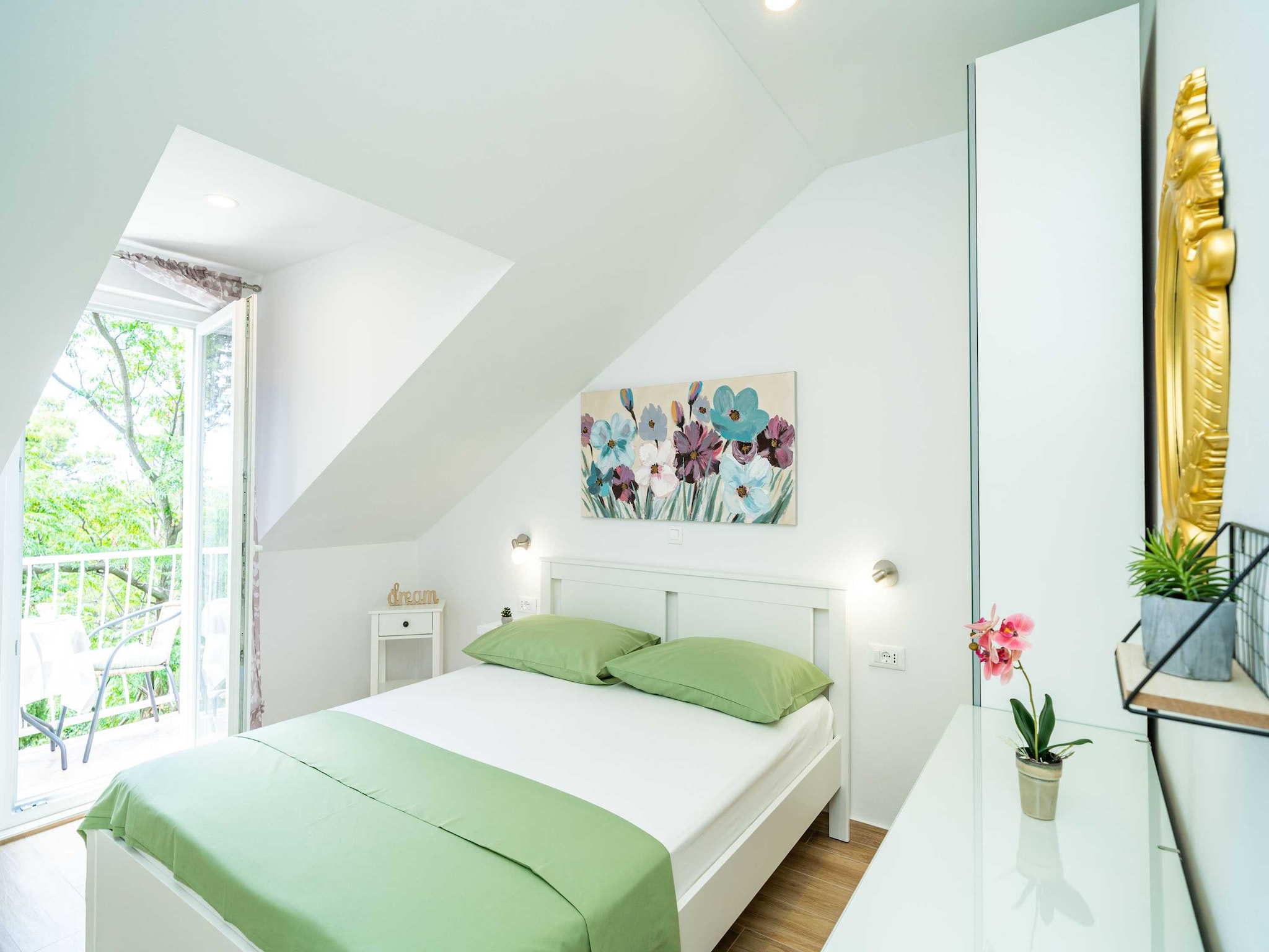 Apartmá Apartment & Rooms Papa - Premium Double or Twin Ro