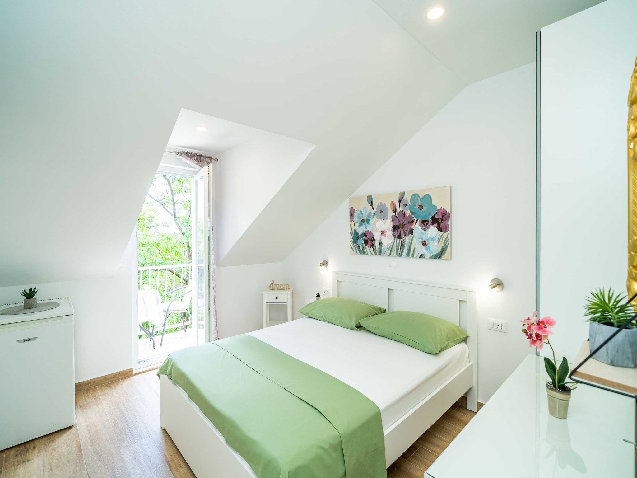 Apartmá Apartment & Rooms Papa - Premium Double or Twin Ro
