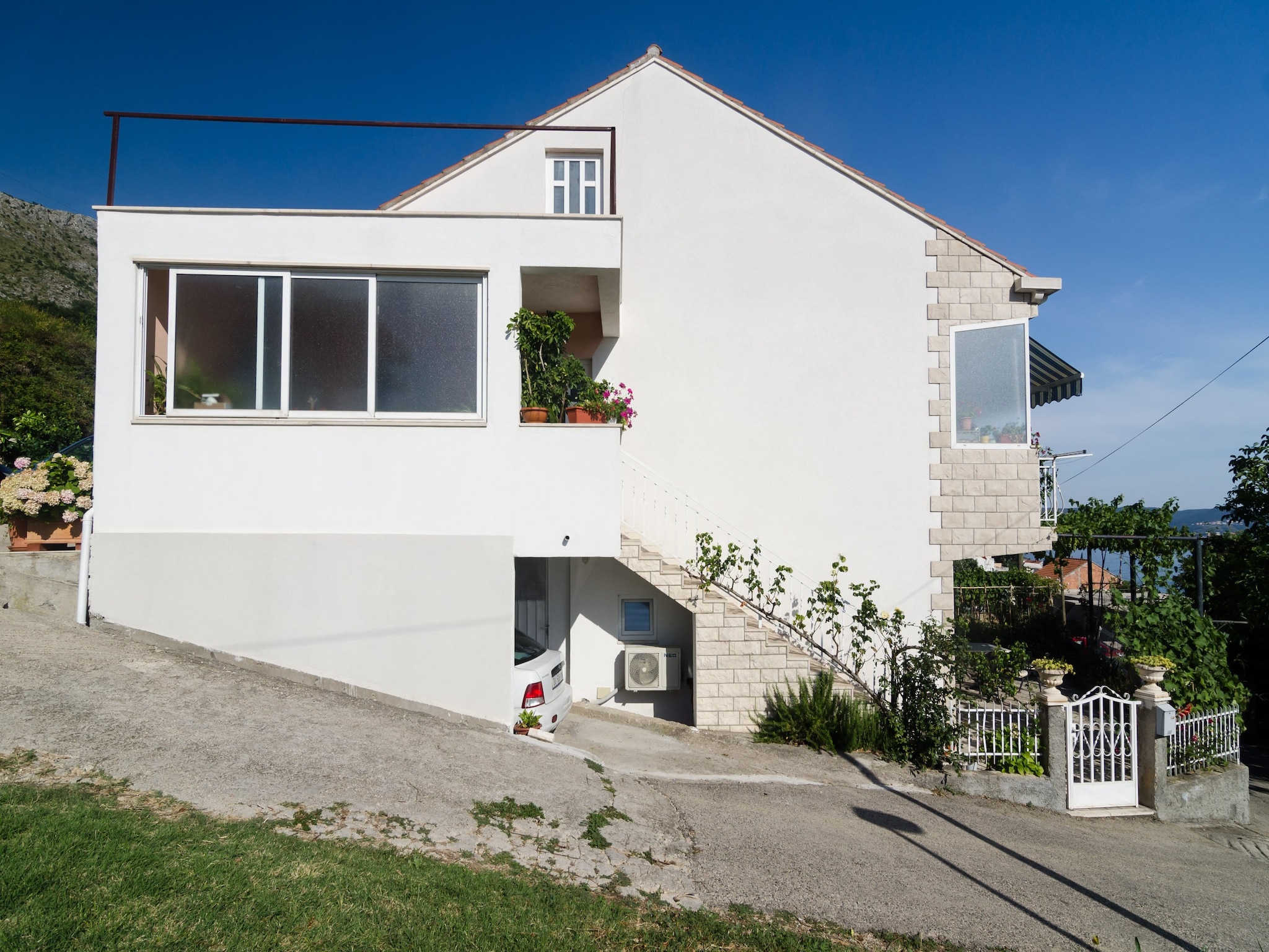 Apartmá Leo's Room - Double Room with Balcony and Sea View