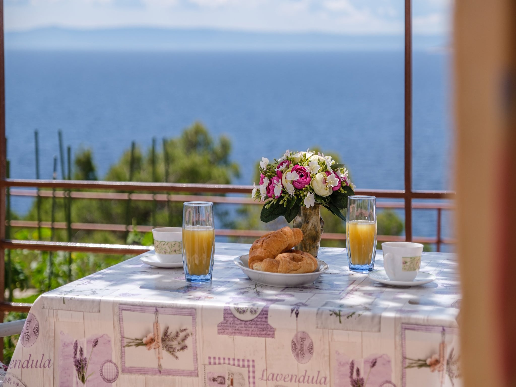 Apartmá Rooms Sani- Double Room with Terrace and Sea View