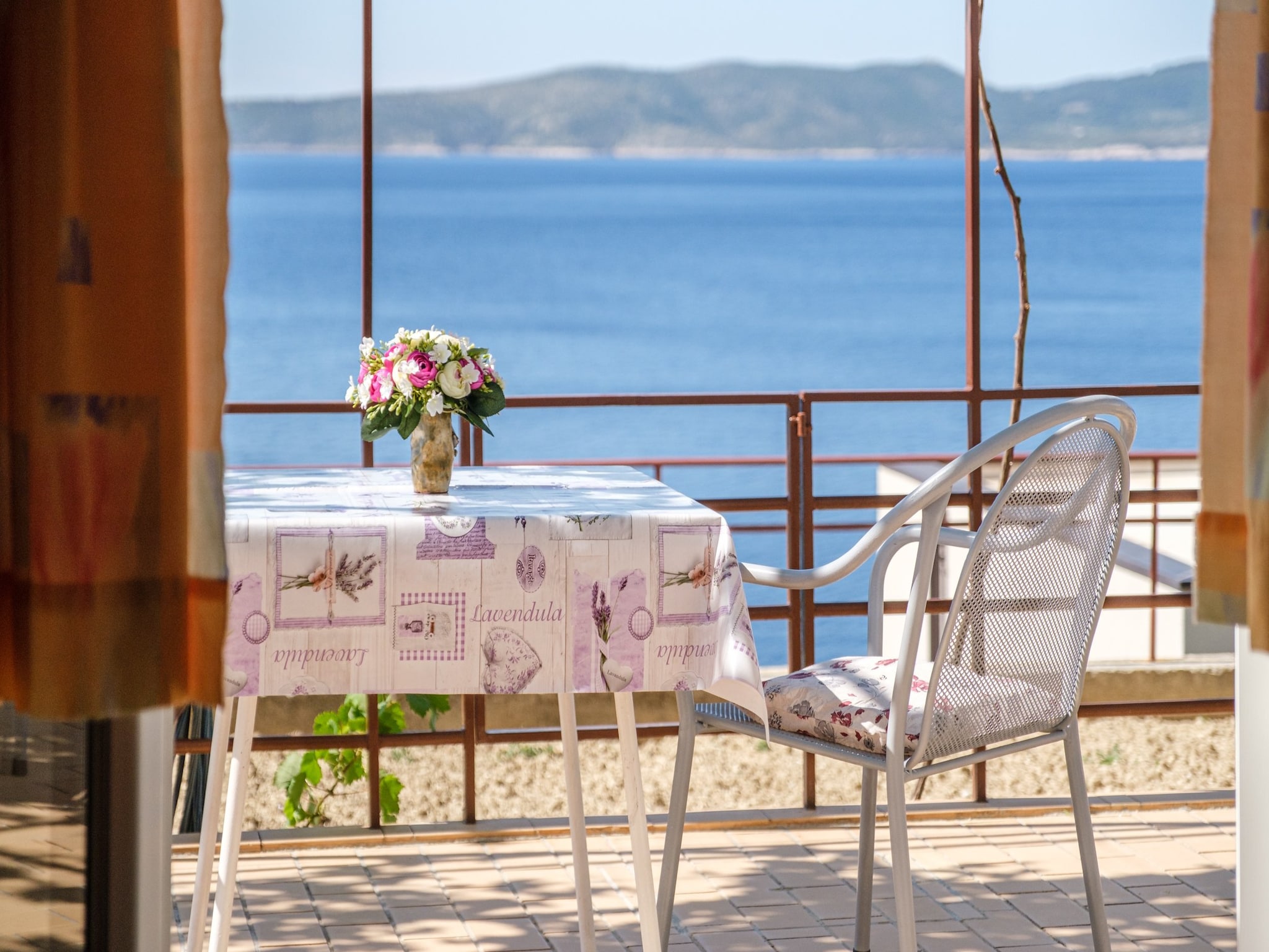 Apartmá Rooms Sani - Double Room with Terrace and Sea View