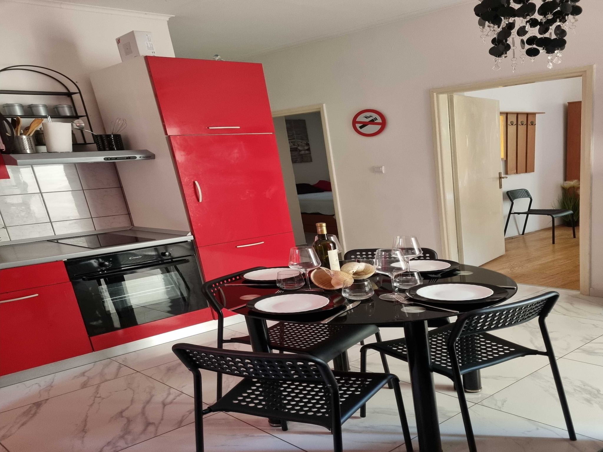 Apartmá Apartments Mavi - Two-Bedroom Apartment with Terra