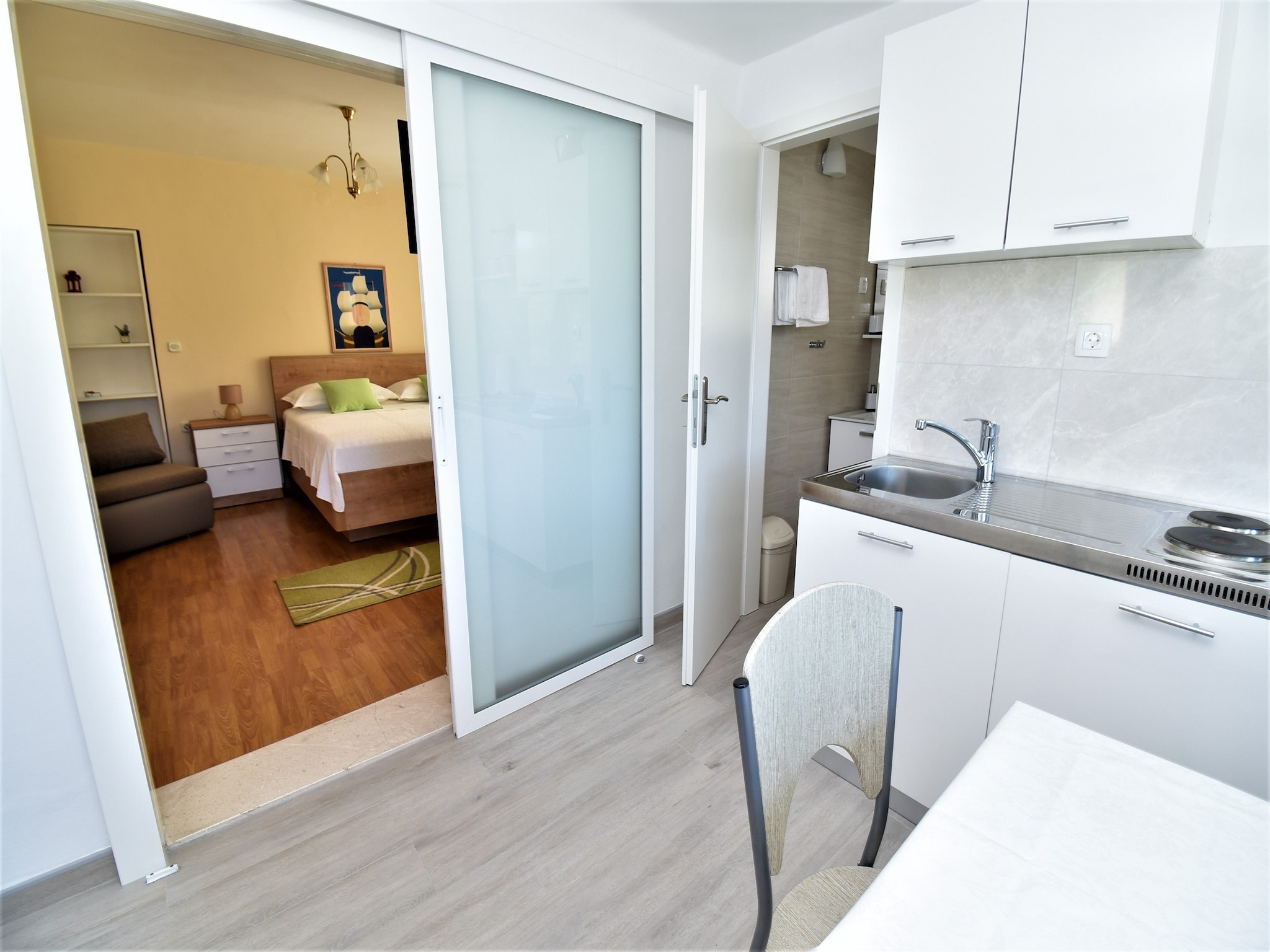 Apartmá Guest House Kanjuo - Studio Apartment with Terrace