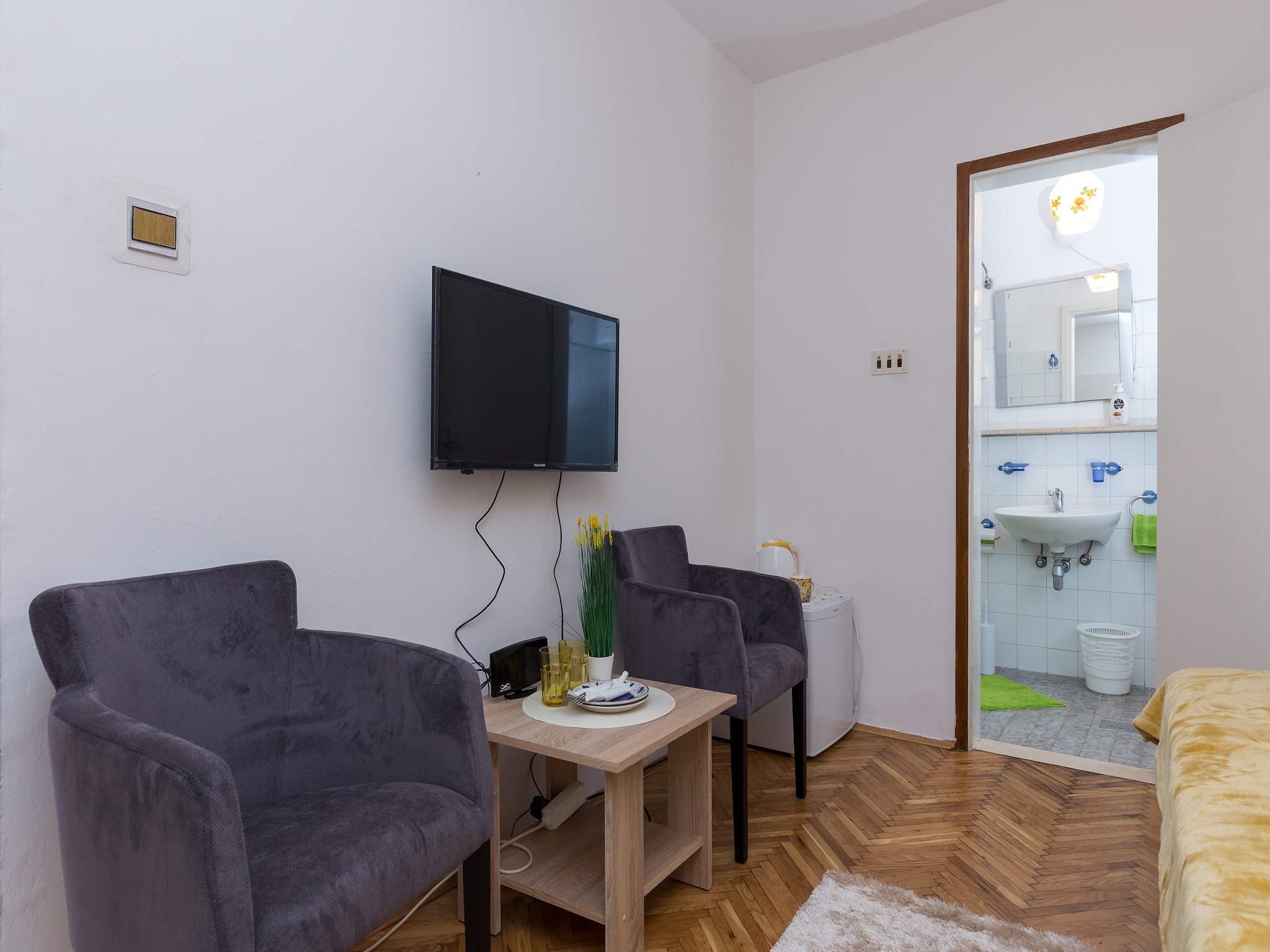 Apartmá Sunset Bay Room - Double Room with Terrace and Par