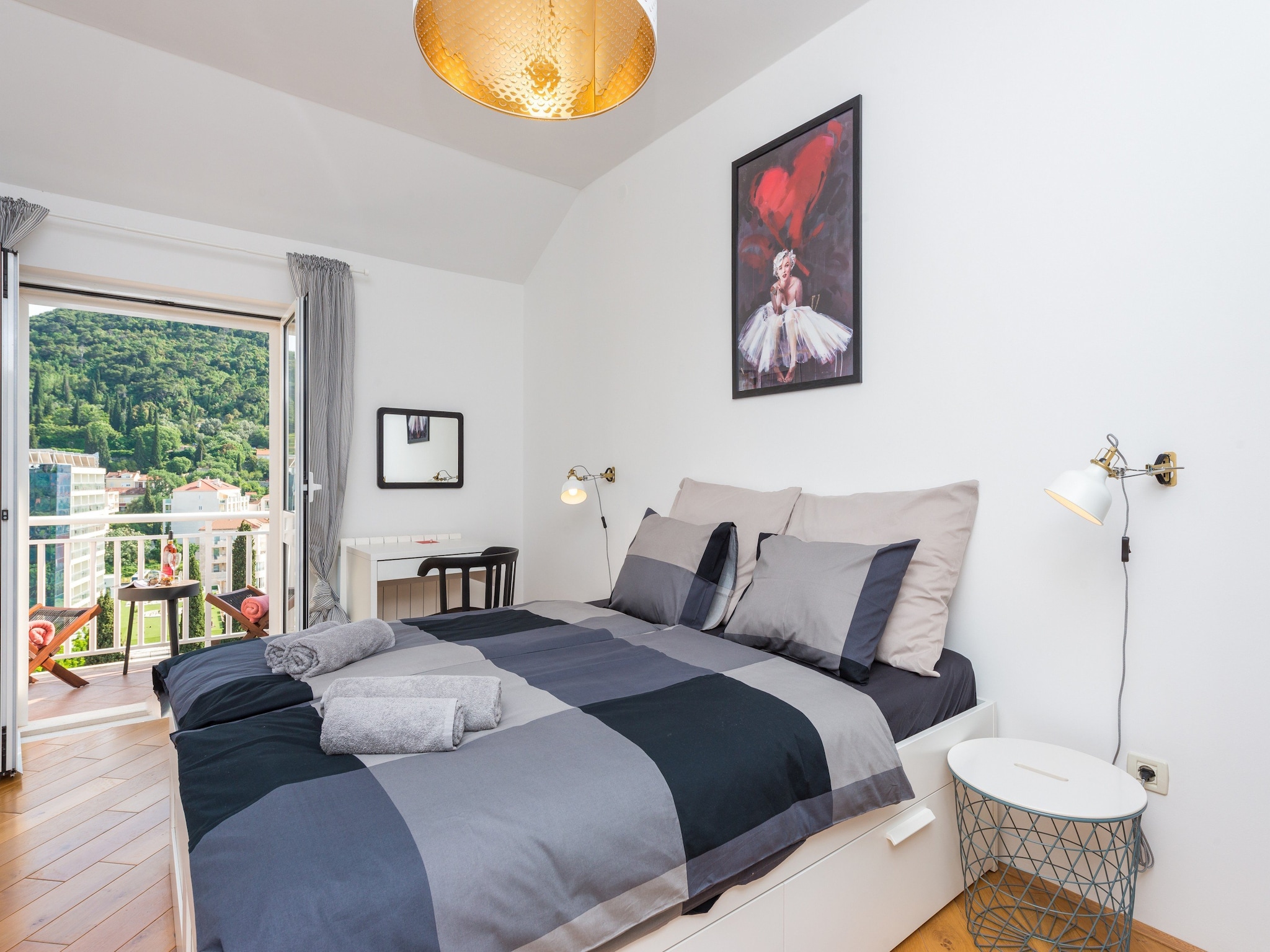 Apartmá Apartment Marilyn - Two Bedroom Apartment with Ter