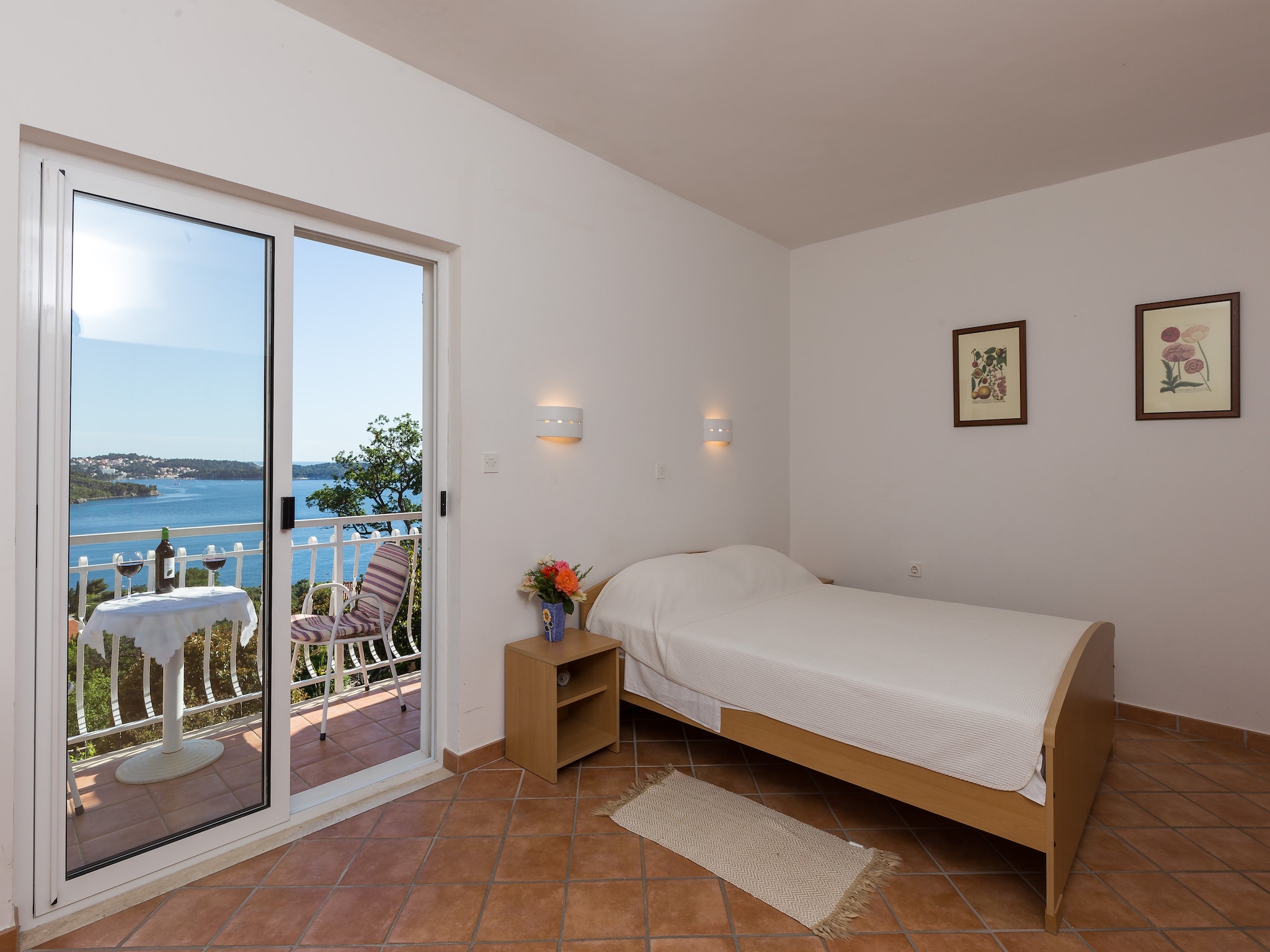 Apartmá Villa Dubravka - Superior One Bedroom Apartment wi