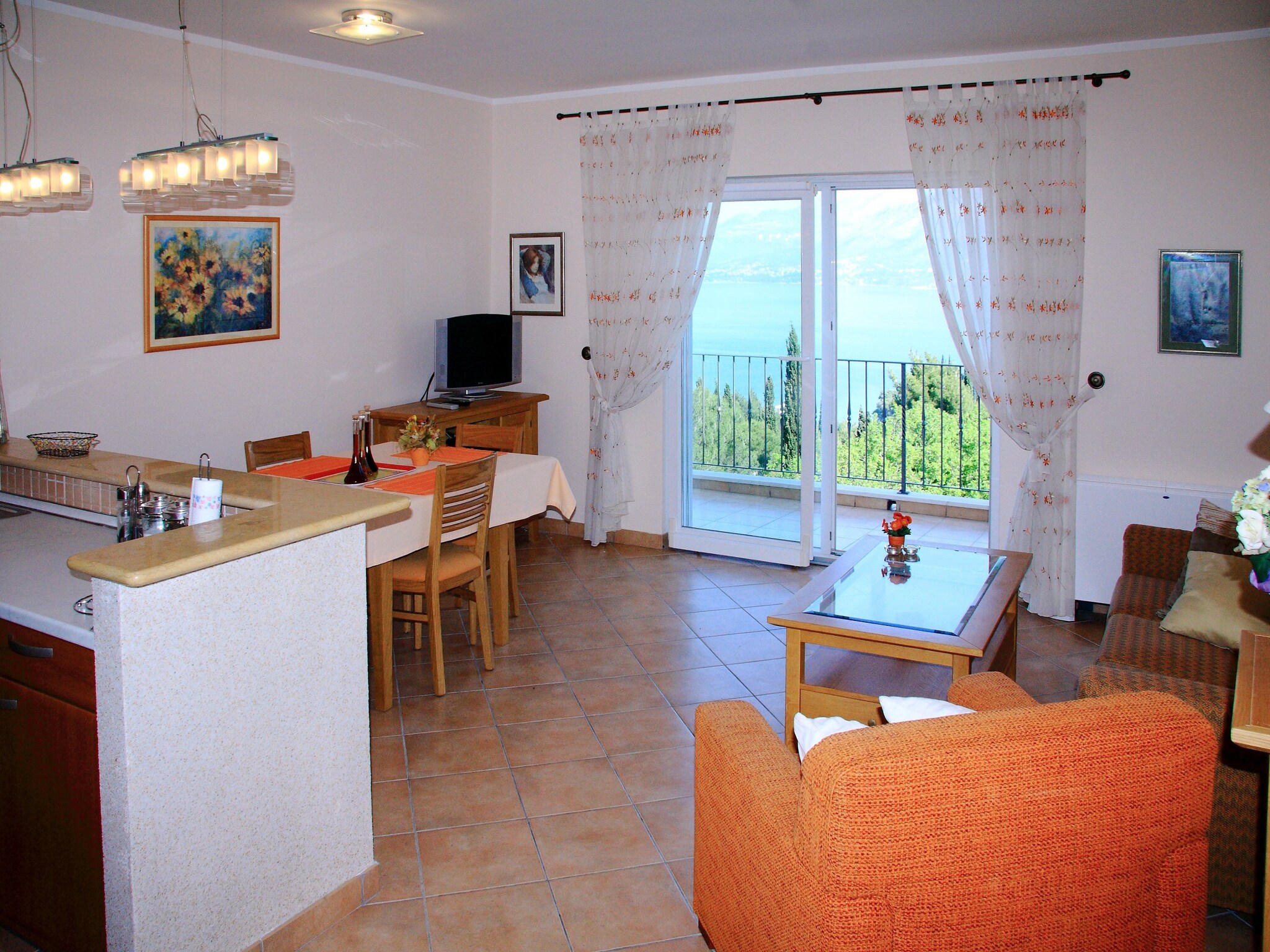 Apartmá Villa Alegria Cavtat - One Bedroom Apartment with