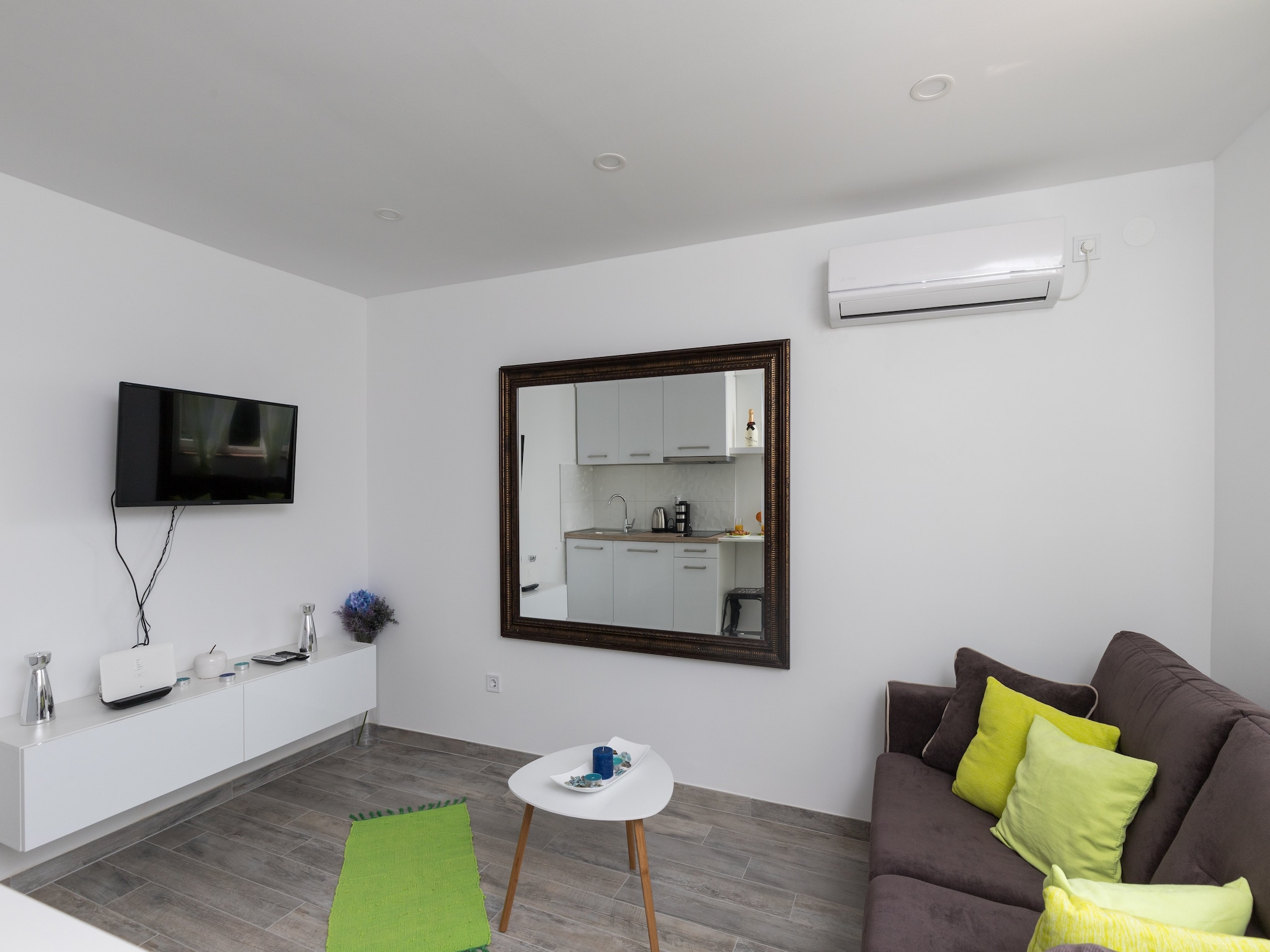 Apartmá Apartment Semi - One Bedroom Apartment with Terrac