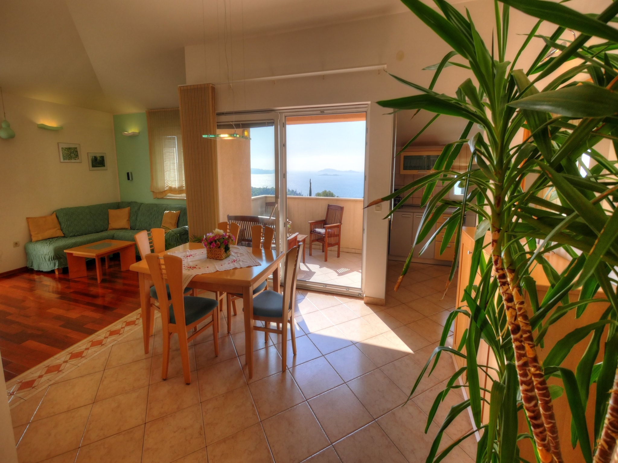 Apartmá Apartment Villa Molina - One-Bedroom Apartment wit