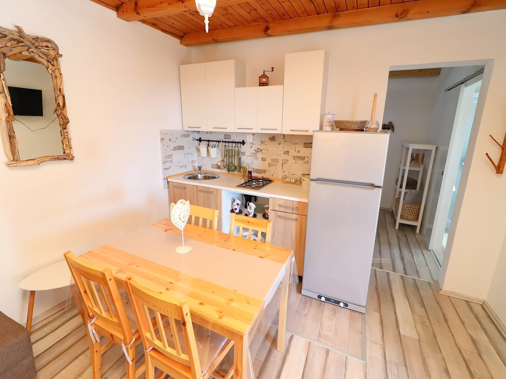 Feriebolig Greenside Cottage Lumi-Two Bedroom Holiday Home wi