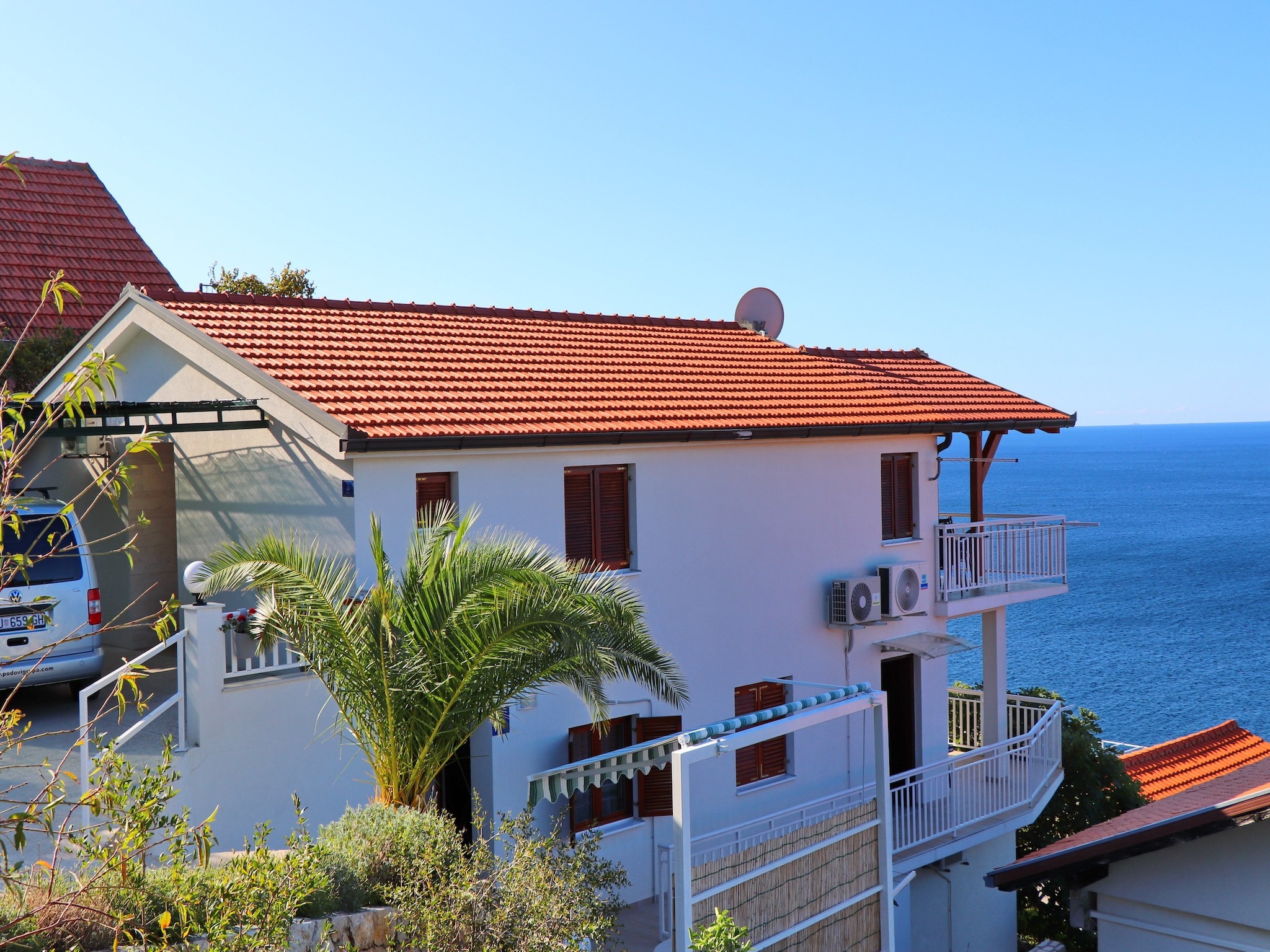 Apartmá Seaside Apartments Hrkać - Standard One Bedro