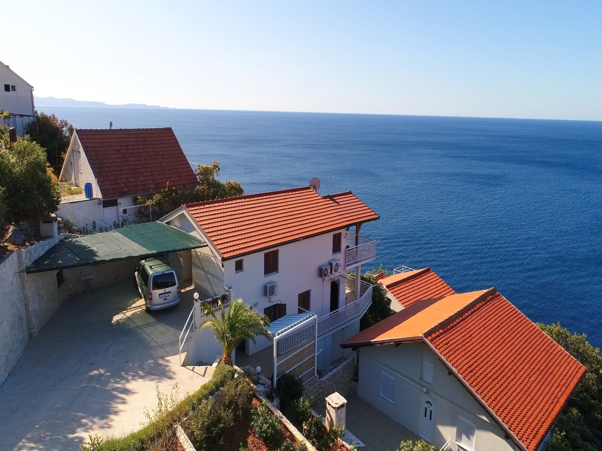 Apartmá Seaside Apartments Hrkać - Studio Apartment w