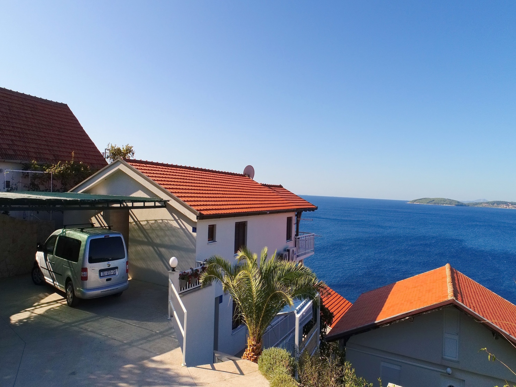 Apartmá Seaside Apartments Hrkać - Studio Apartment w