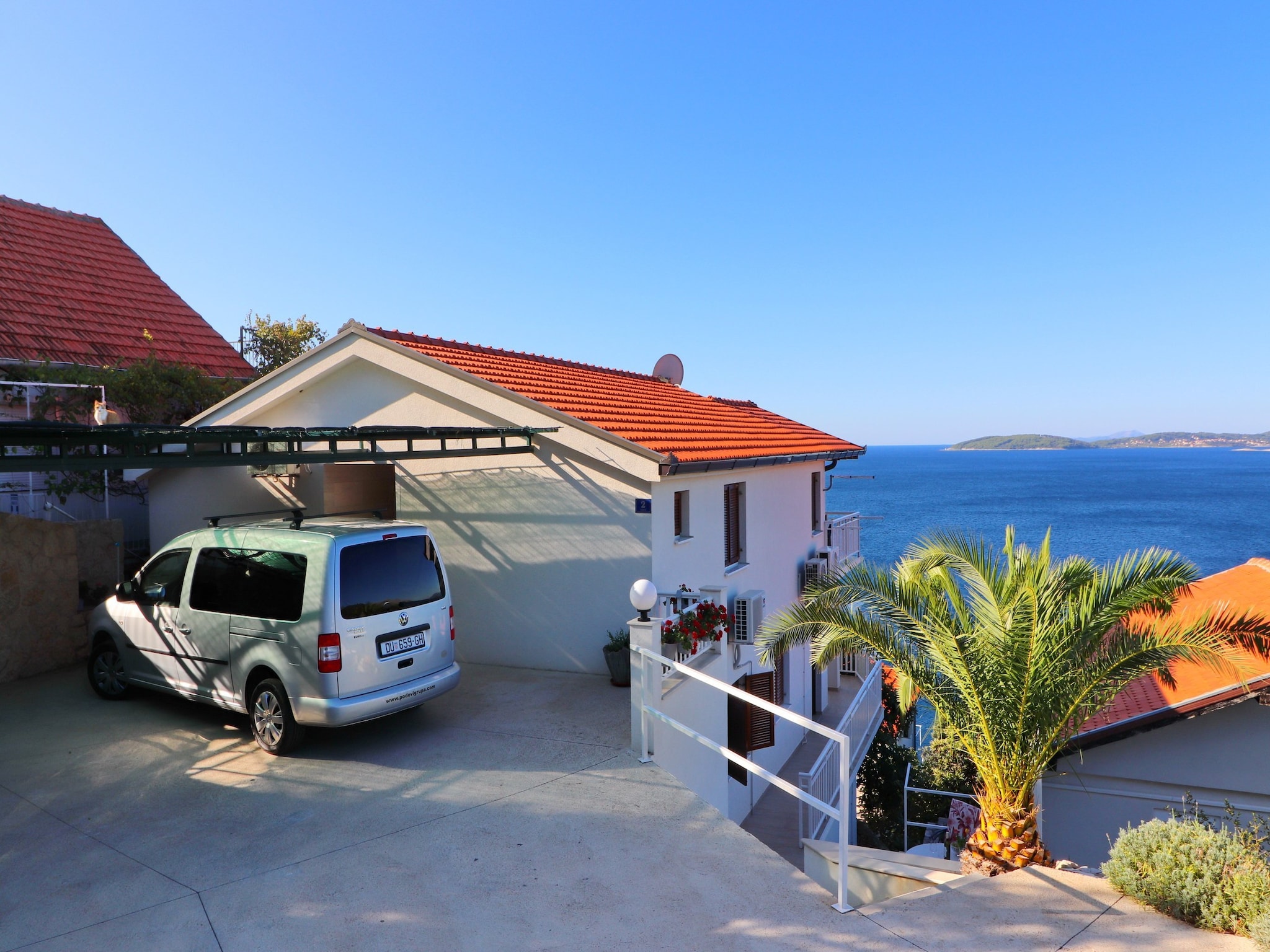 Apartmá Seaside Apartments Hrkać - Studio Apartment w