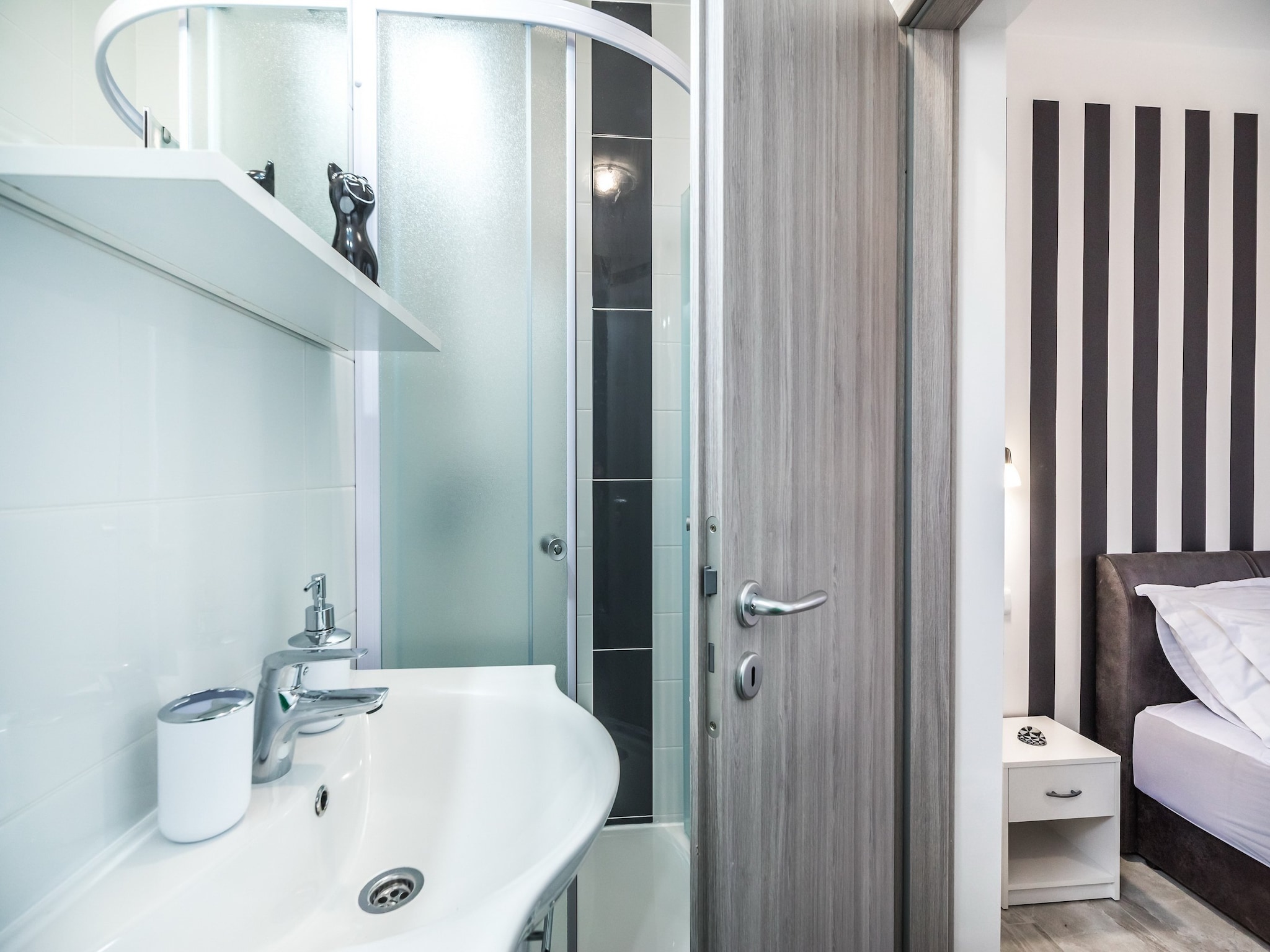 Apartmá Apartments Sunshine Home - Double Room with balcon
